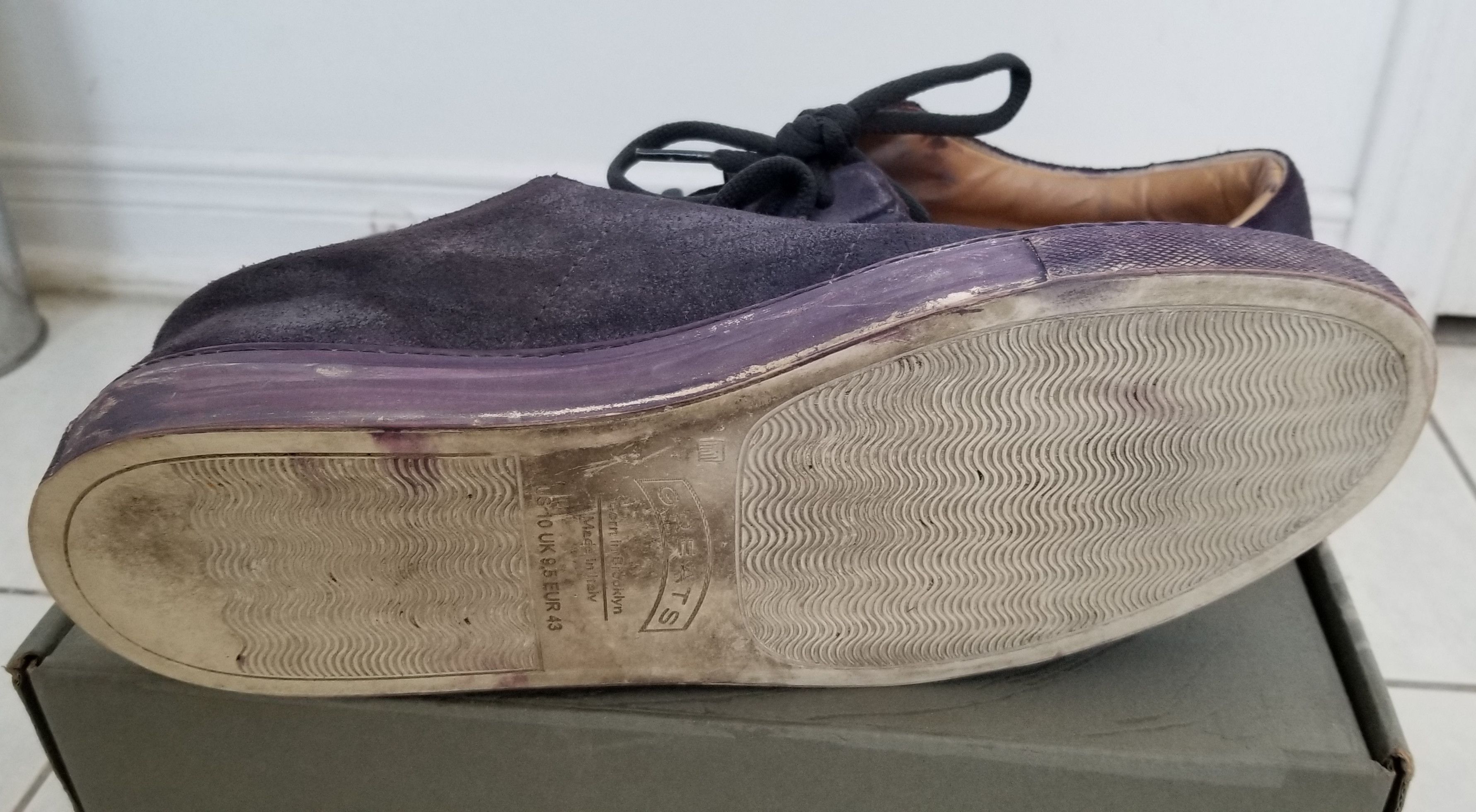 Greats GREATS Brooklyn Custom Drkshdw Purple Sneakers Lanvin 10 Size US 10 / EU 43 - 5 Thumbnail