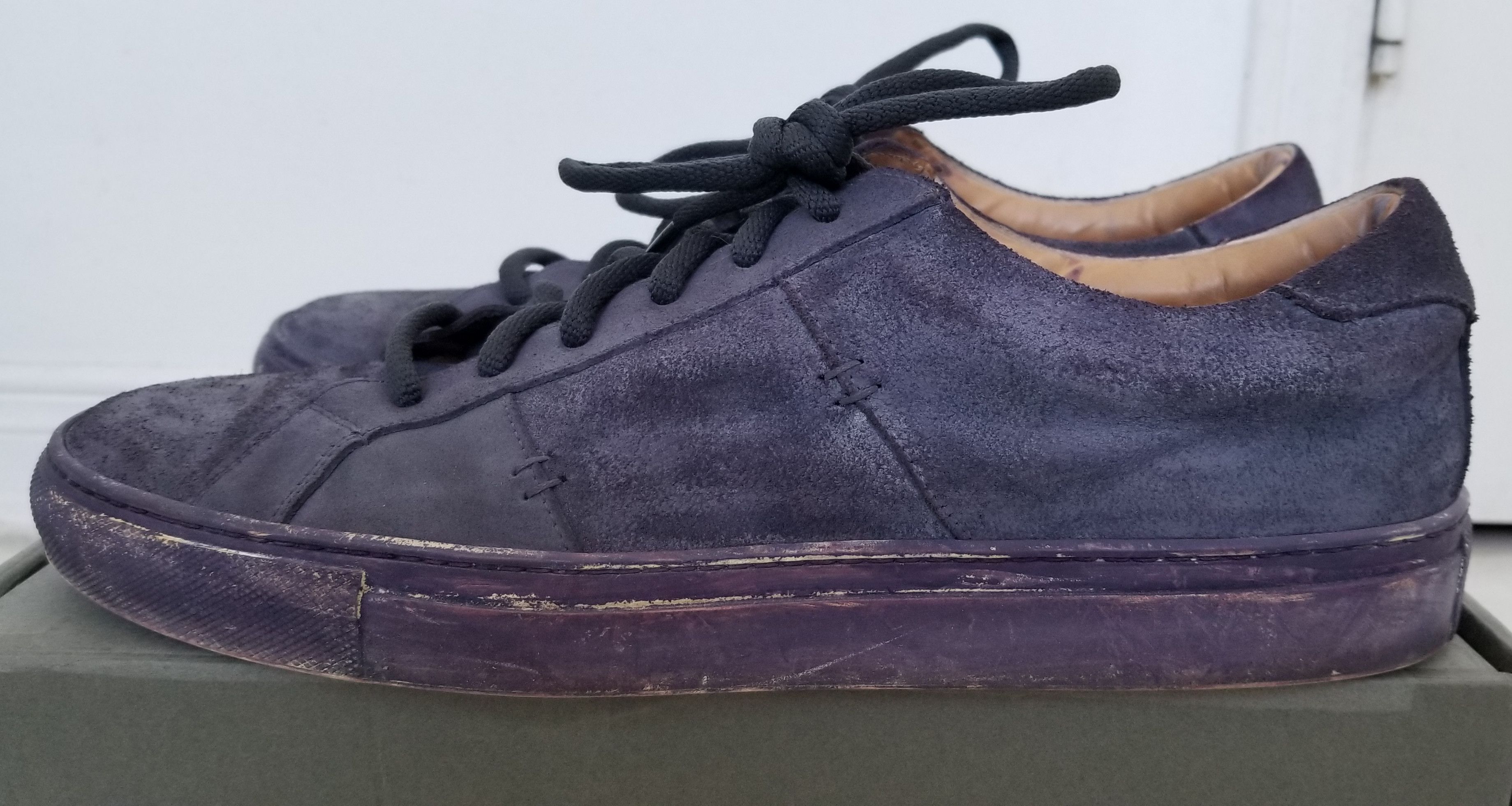 Greats GREATS Brooklyn Custom Drkshdw Purple Sneakers Lanvin 10 Size US 10 / EU 43 - 1 Thumbnail