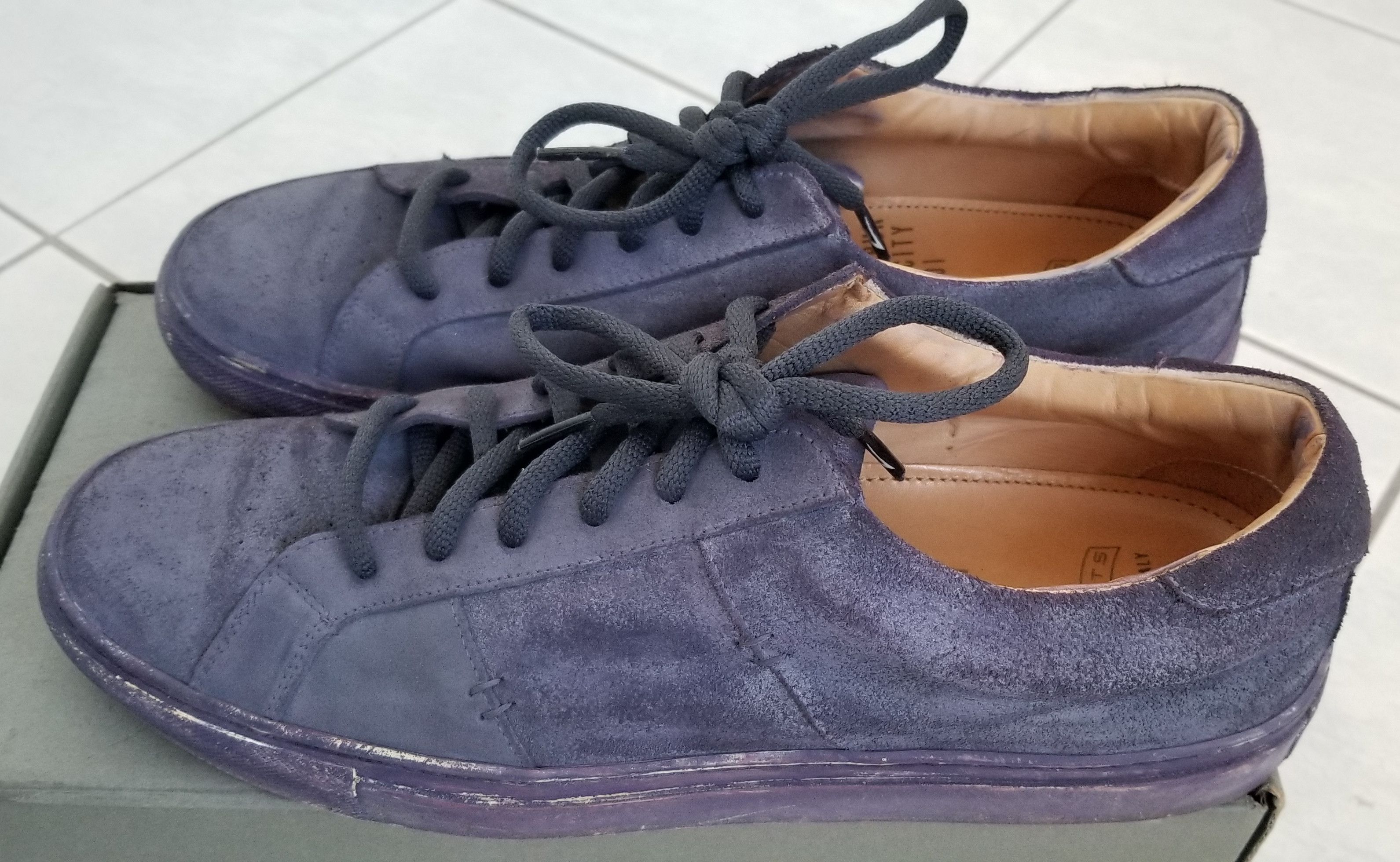 Greats GREATS Brooklyn Custom Drkshdw Purple Sneakers Lanvin 10 Size US 10 / EU 43 - 4 Thumbnail