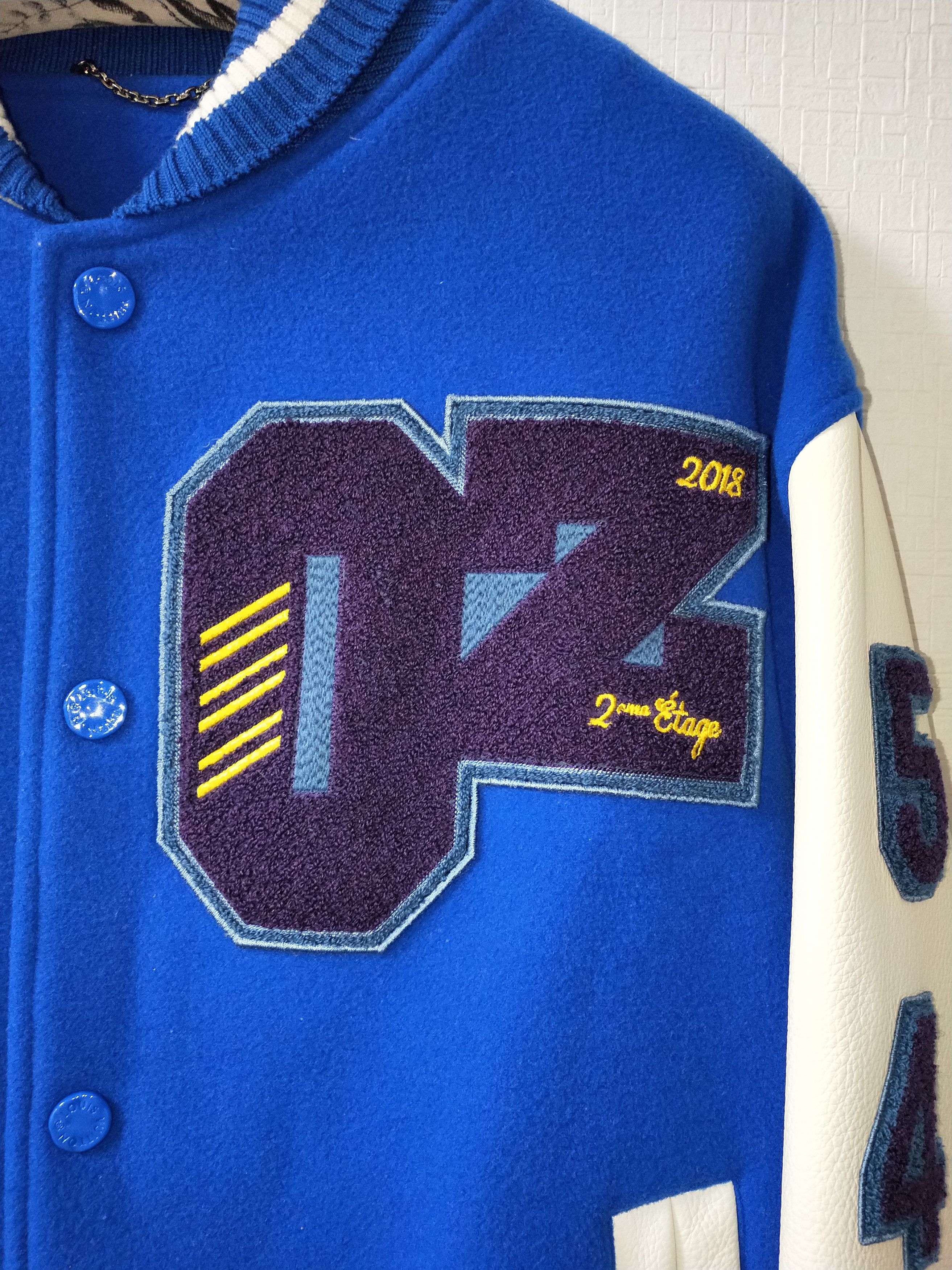 Louis Vuitton 'Wizard of Oz' Rainbow Varsity Jacket Louis Vuitton Size US L / EU 52-54 / 3 - 3 Thumbnail