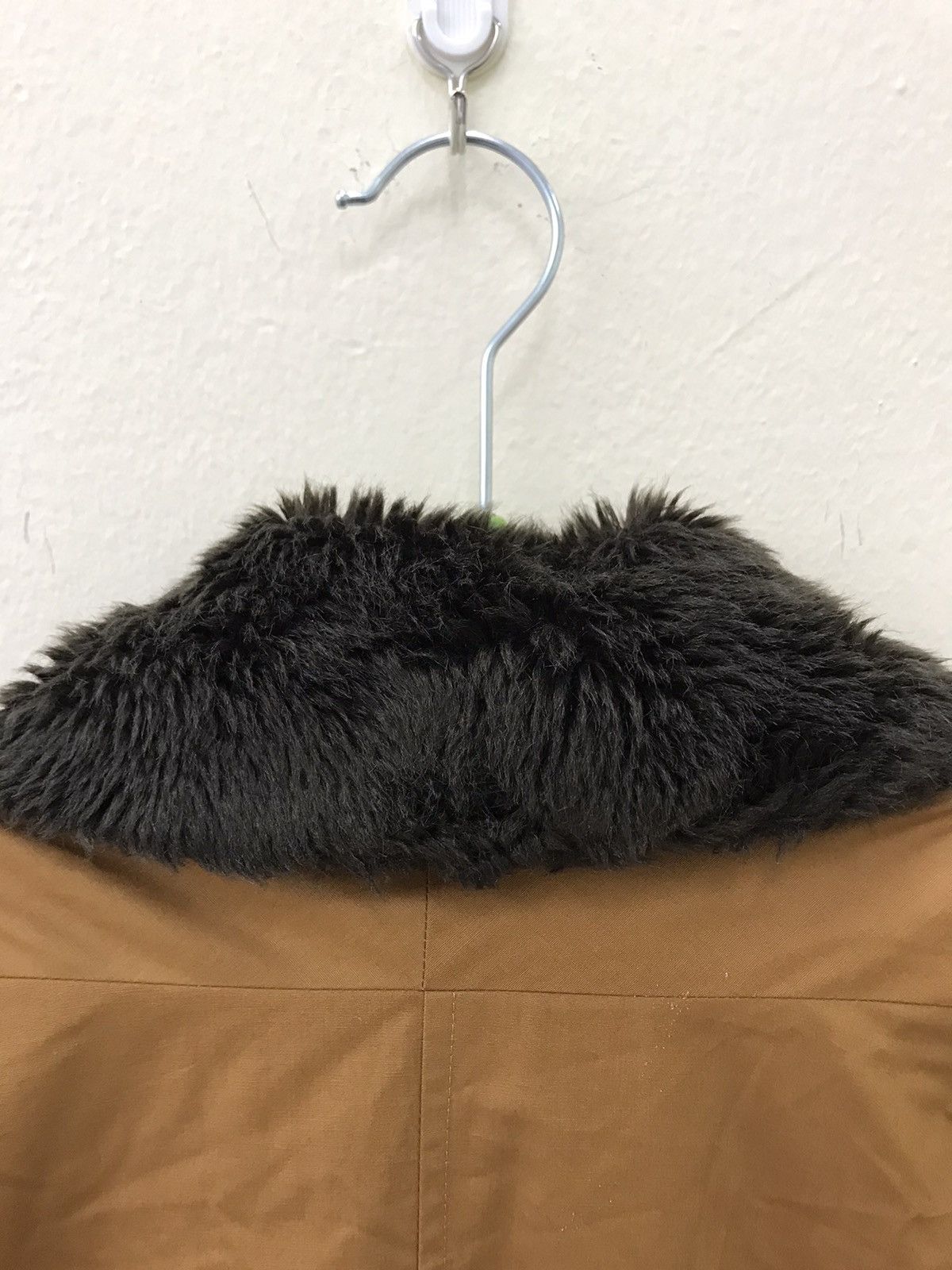 Balenciaga 🔥 Balengiaca Faux Fur Collar Vintage Coat 🔥 Size L / US 10 / IT 46 - 17 Thumbnail