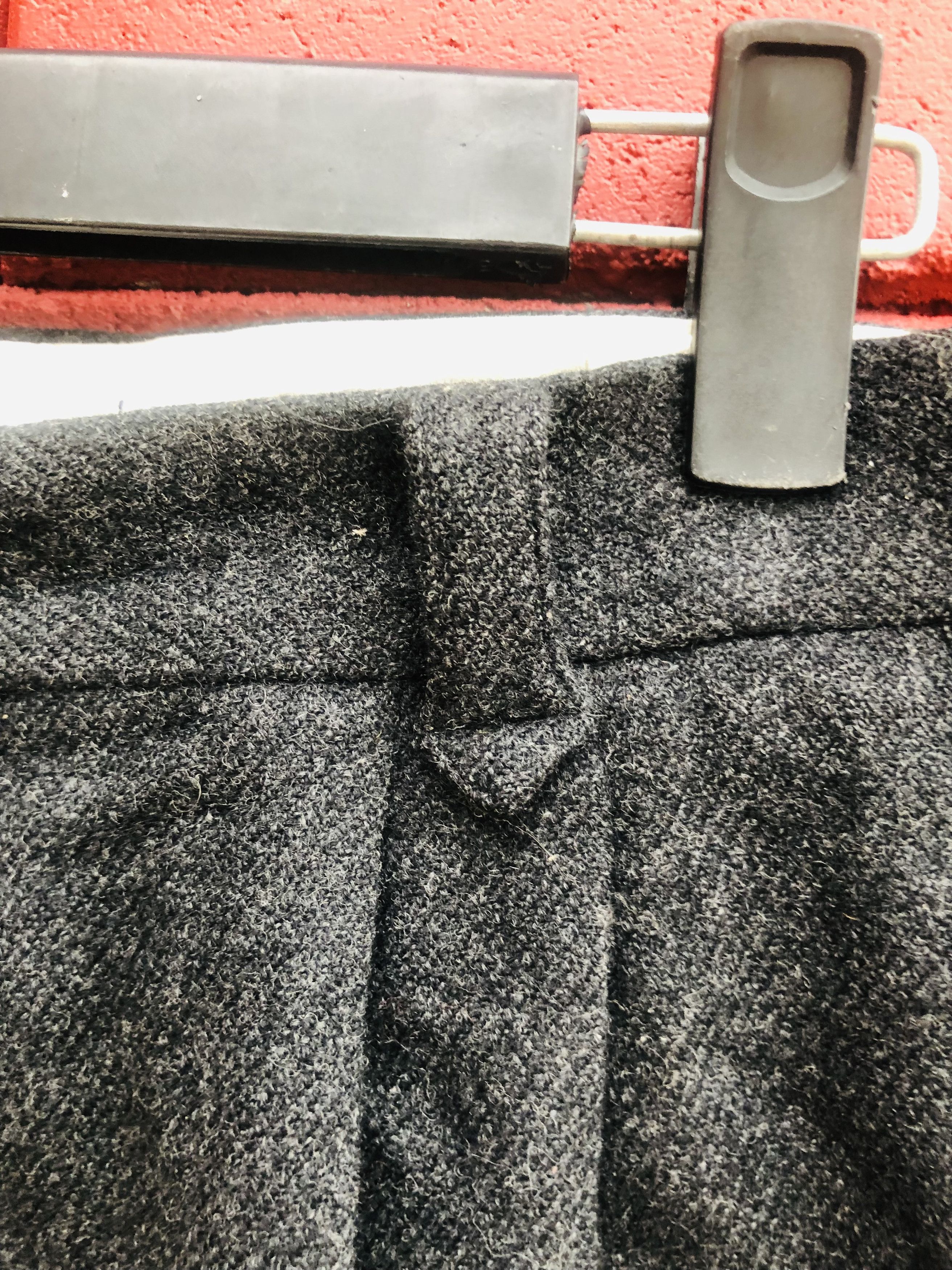 Vintage Christian Dior Wool Designer Fashion Style
