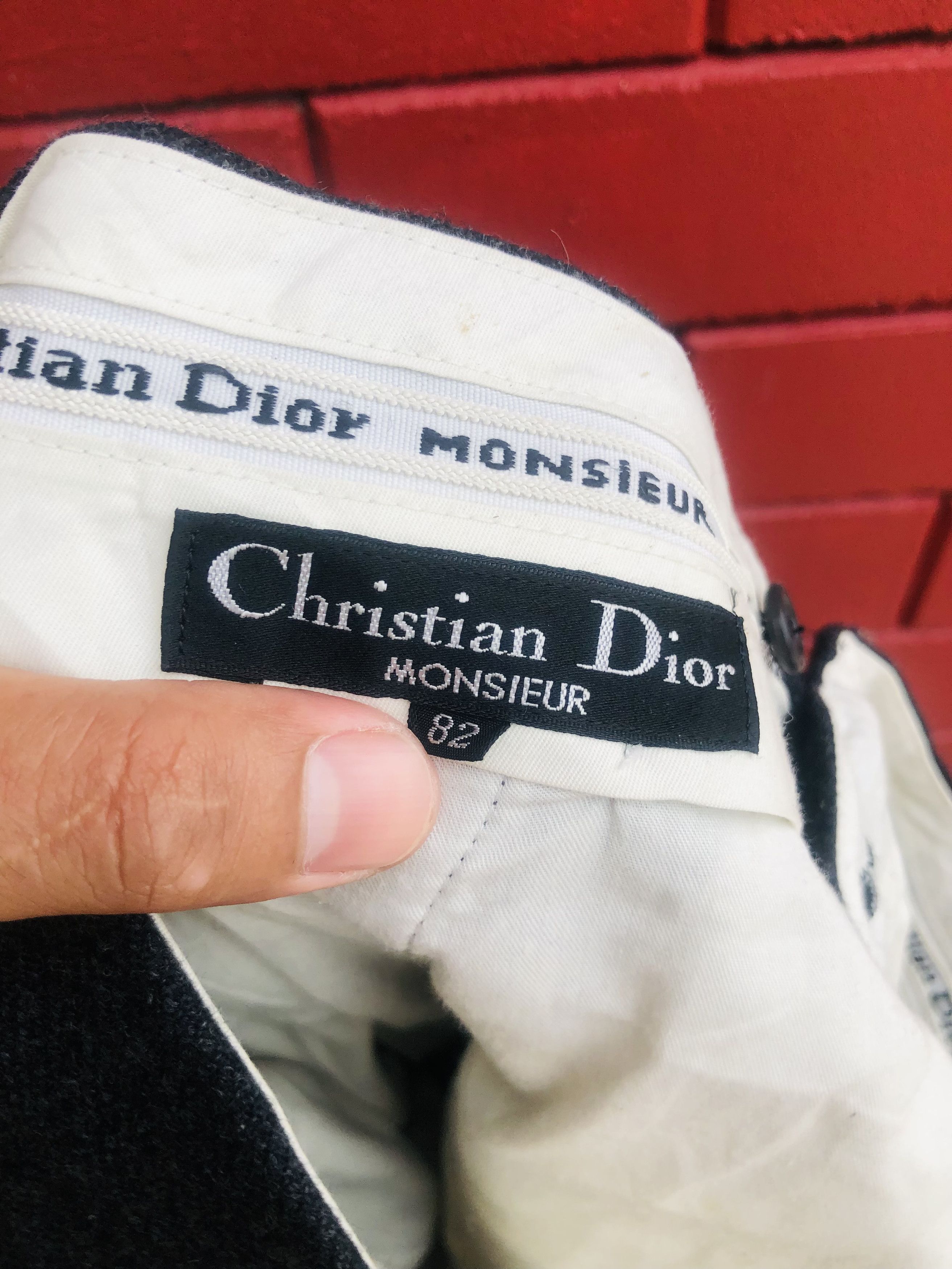 Vintage Christian Dior Wool Designer Fashion Style