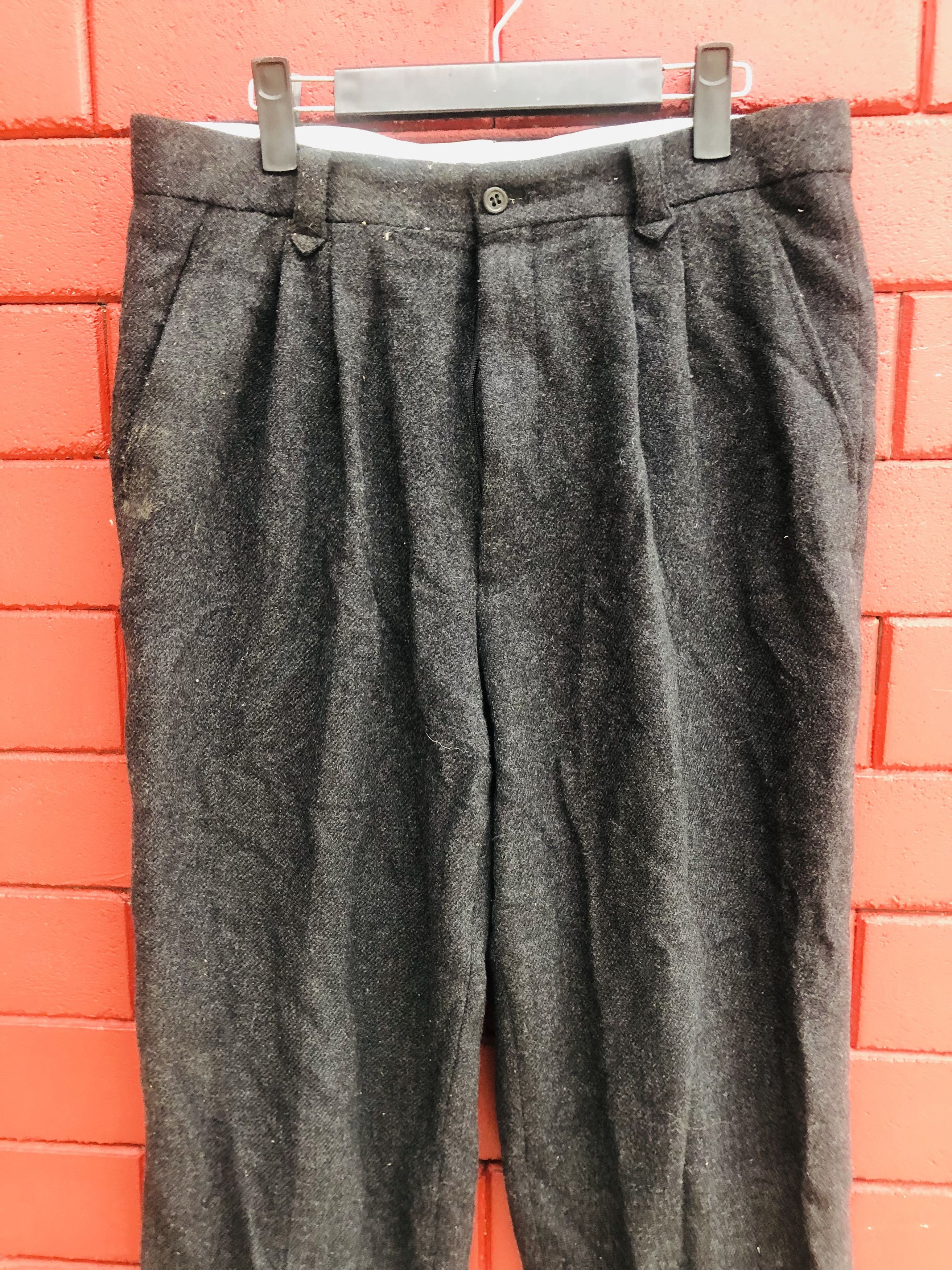 Vintage Christian Dior Wool Designer Fashion Style
