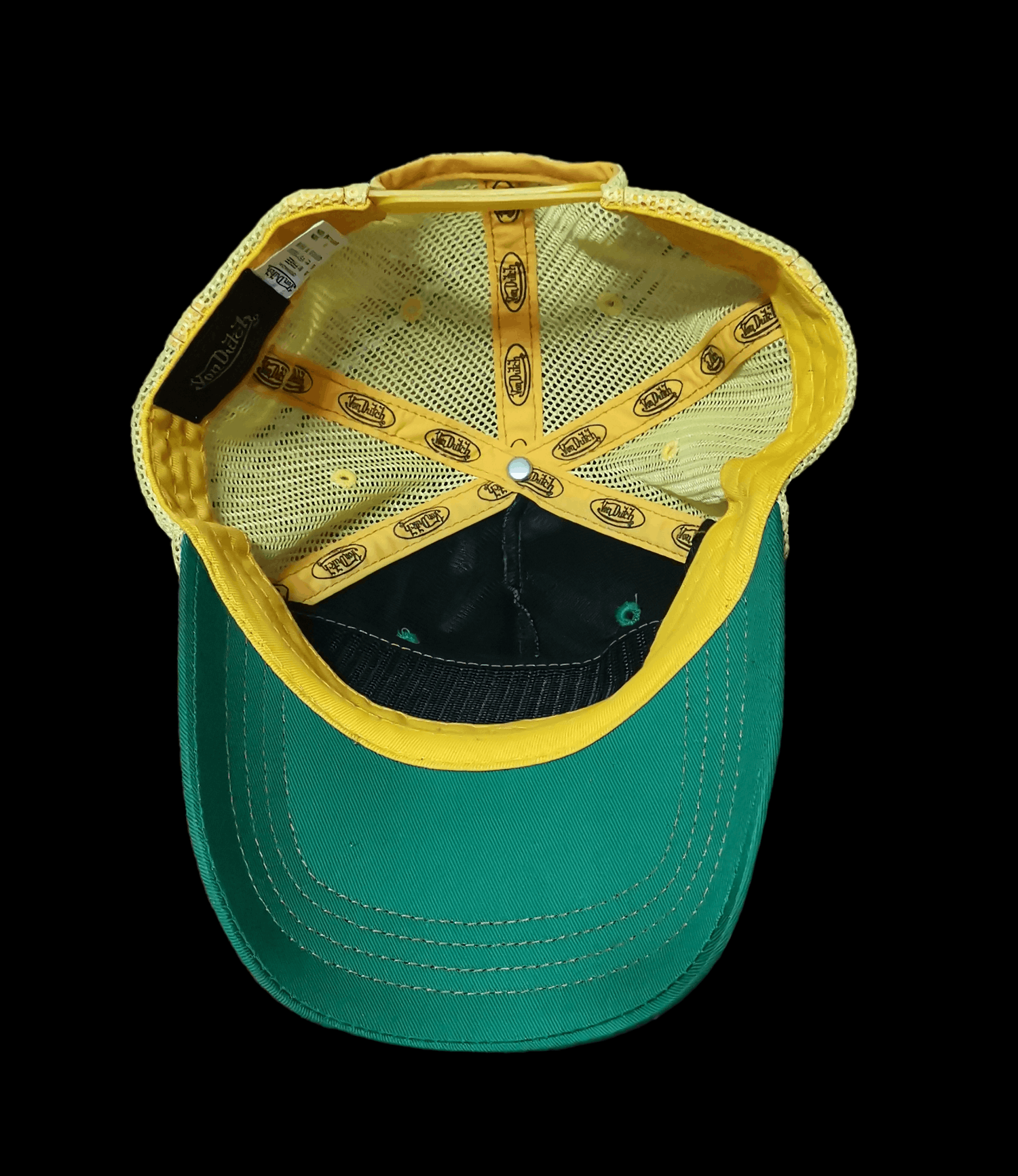Vintage × Von Dutch Vintage Von Dutch Hats Yellow & Green - Nice Design Size ONE SIZE - 4 Thumbnail