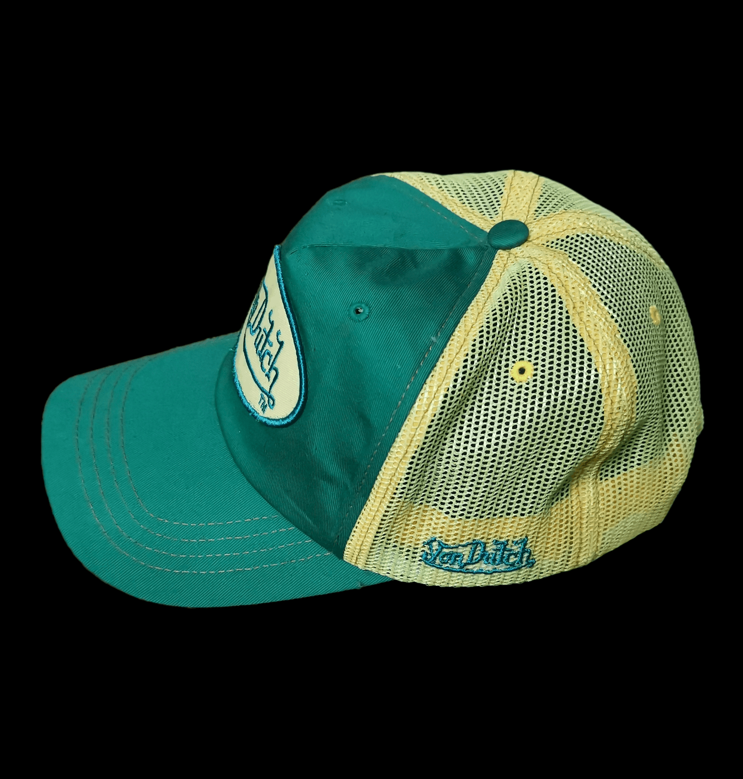 Vintage × Von Dutch Vintage Von Dutch Hats Yellow & Green - Nice Design Size ONE SIZE - 3 Thumbnail