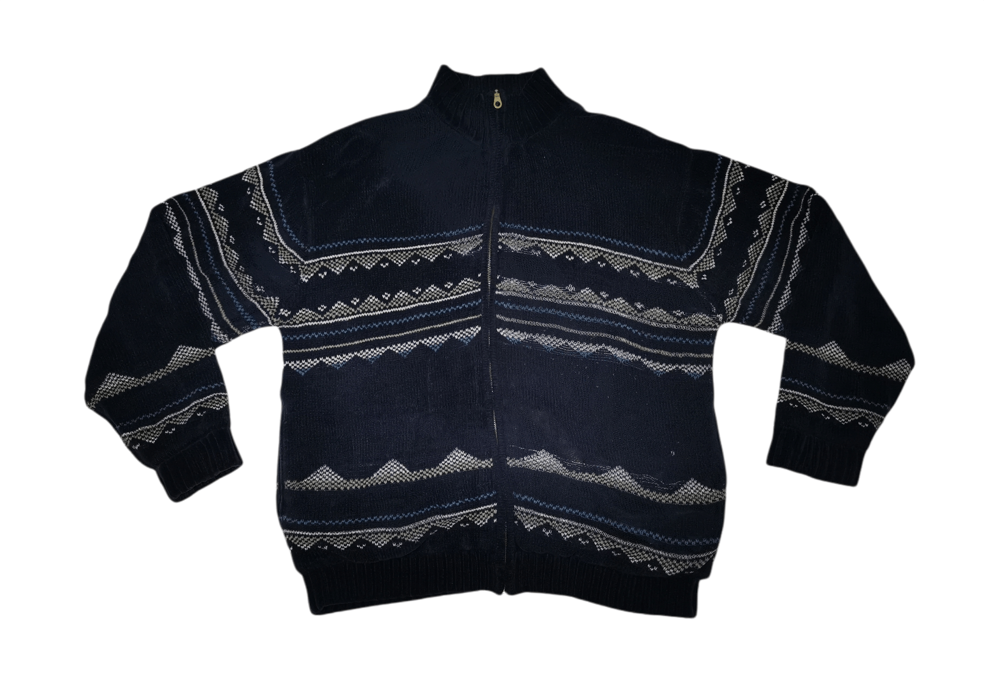 Native × Vintage Vintage Spario Zipper Sweater Size US L / EU 52-54 / 3 - 1 Thumbnail