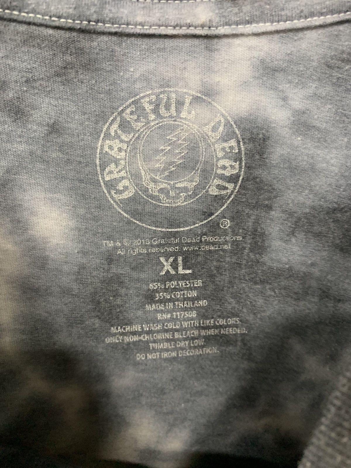 Vintage Grateful Dead Tie-Dye YingYang T-Shirt Size US XL / EU 56 / 4 - 2 Thumbnail