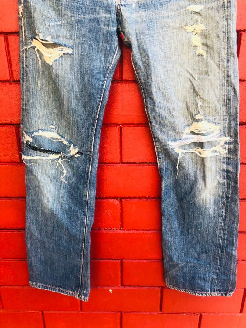 Japanese Brand Vintage 60s Edwin Japanese Streetwear Designer Fashion Style Size US 29 - 4 Thumbnail