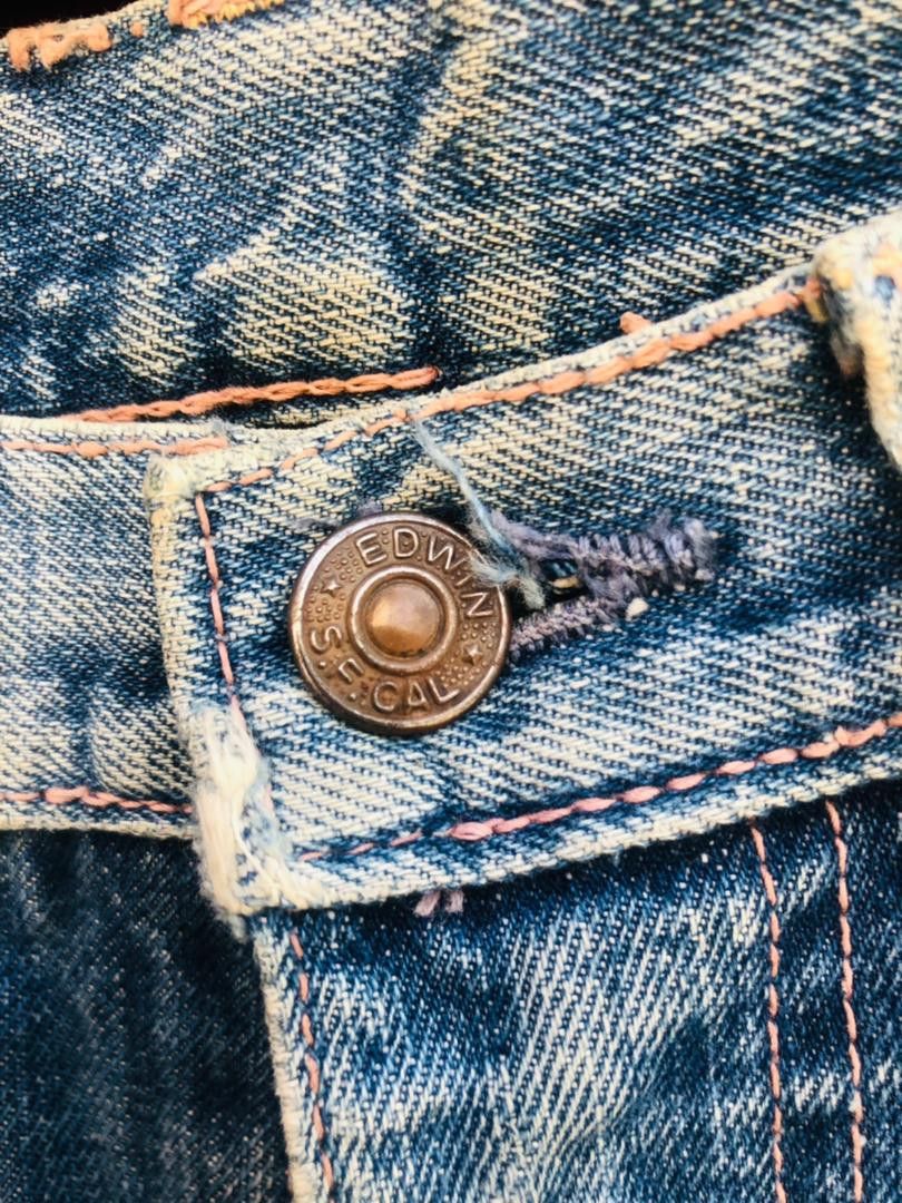 Japanese Brand Vintage 60s Edwin Japanese Streetwear Designer Fashion Style Size US 29 - 7 Thumbnail