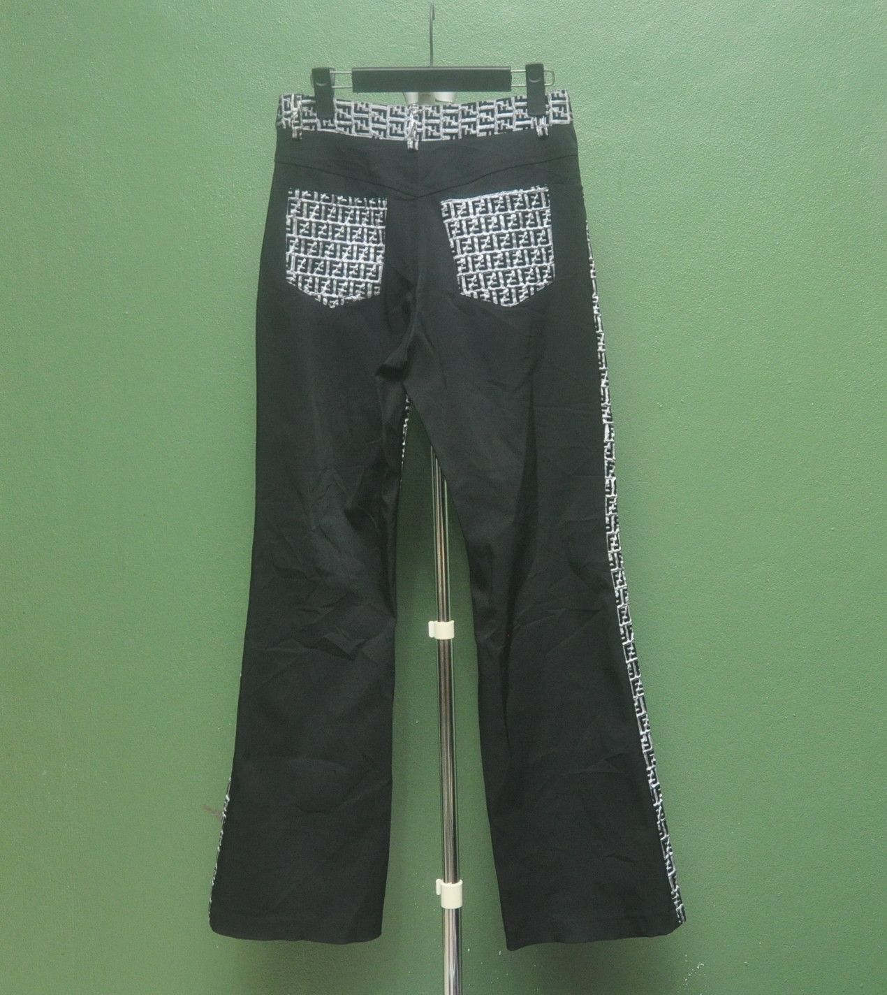 Japanese Brand × Vintage Vintage Nice Design Fullprint Pant Travis Scott Style Size US 27 - 2 Thumbnail