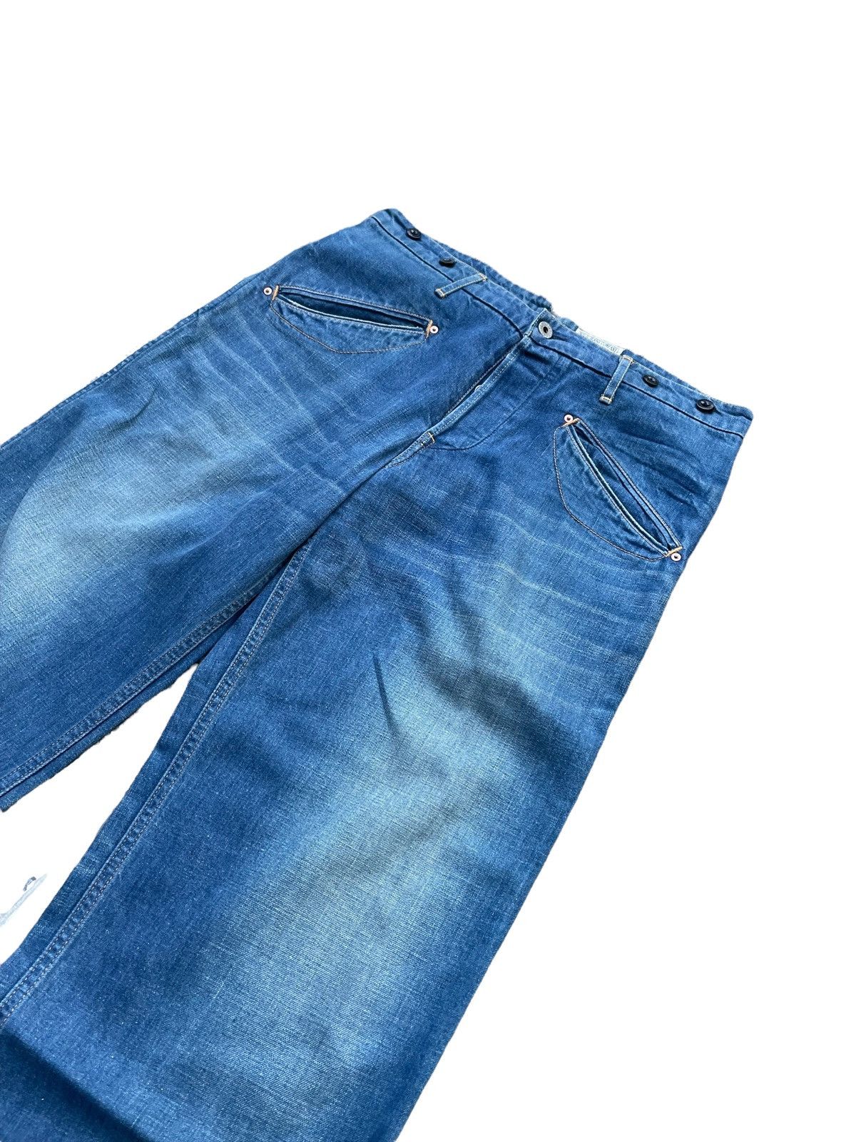 Designer Vintage Polo Jeans Company Denim Size US 34 / EU 50 - 3 Thumbnail
