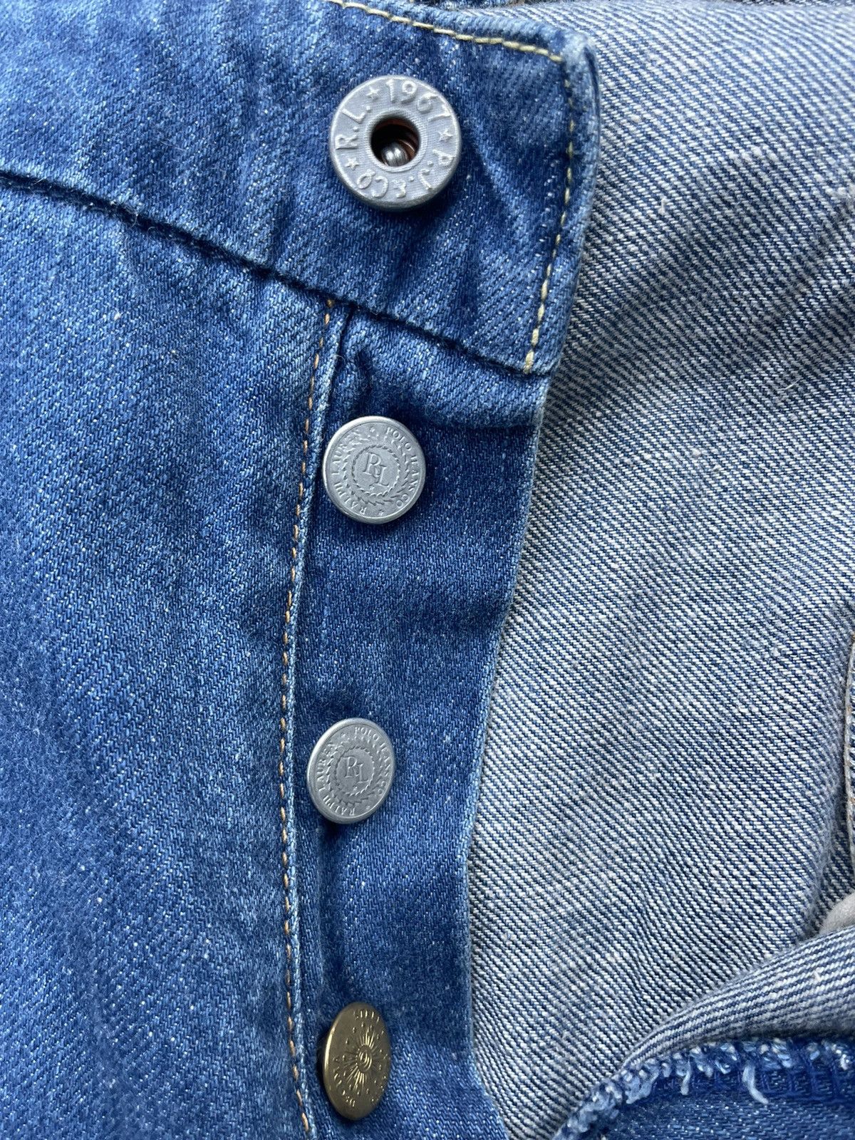 Designer Vintage Polo Jeans Company Denim Size US 34 / EU 50 - 18 Thumbnail