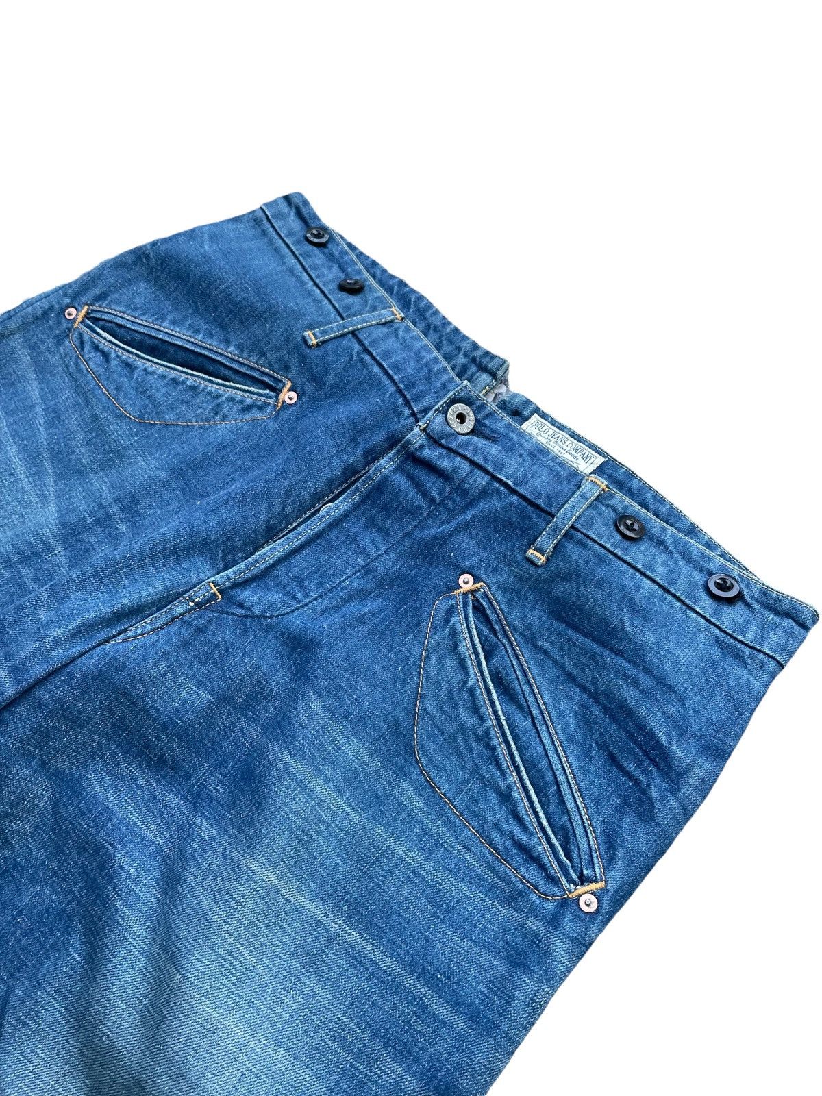 Designer Vintage Polo Jeans Company Denim Size US 34 / EU 50 - 5 Thumbnail