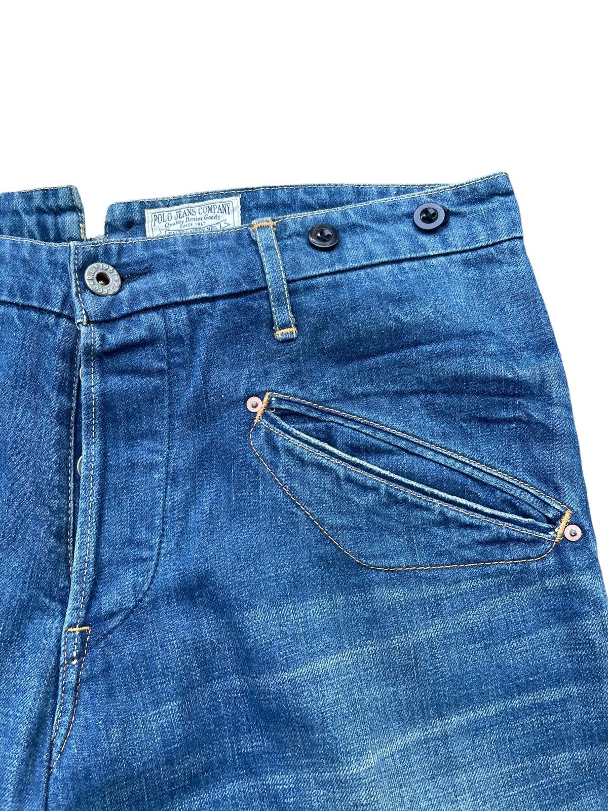 Designer Vintage Polo Jeans Company Denim Size US 34 / EU 50 - 6 Thumbnail