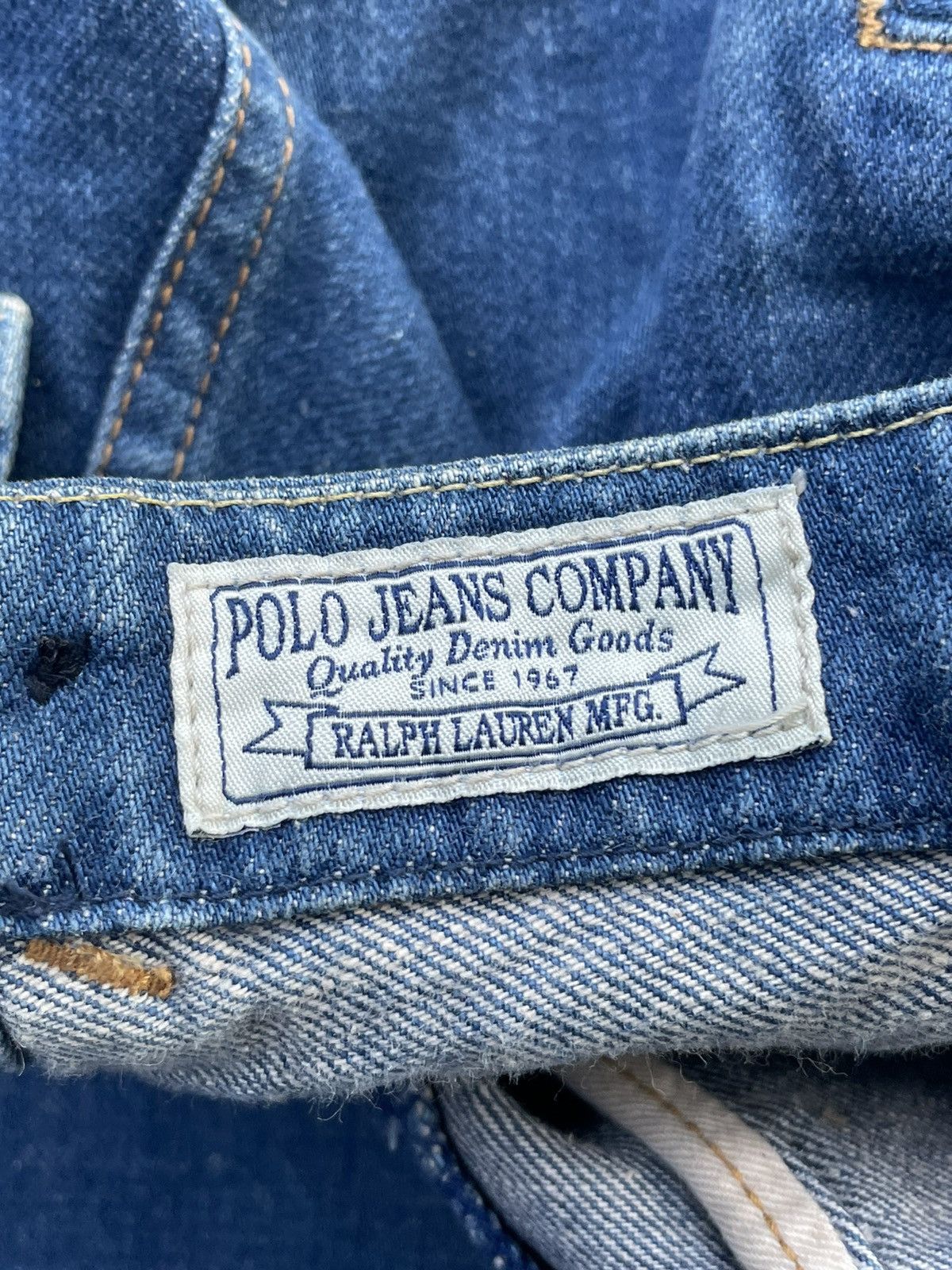 Designer Vintage Polo Jeans Company Denim Size US 34 / EU 50 - 12 Thumbnail