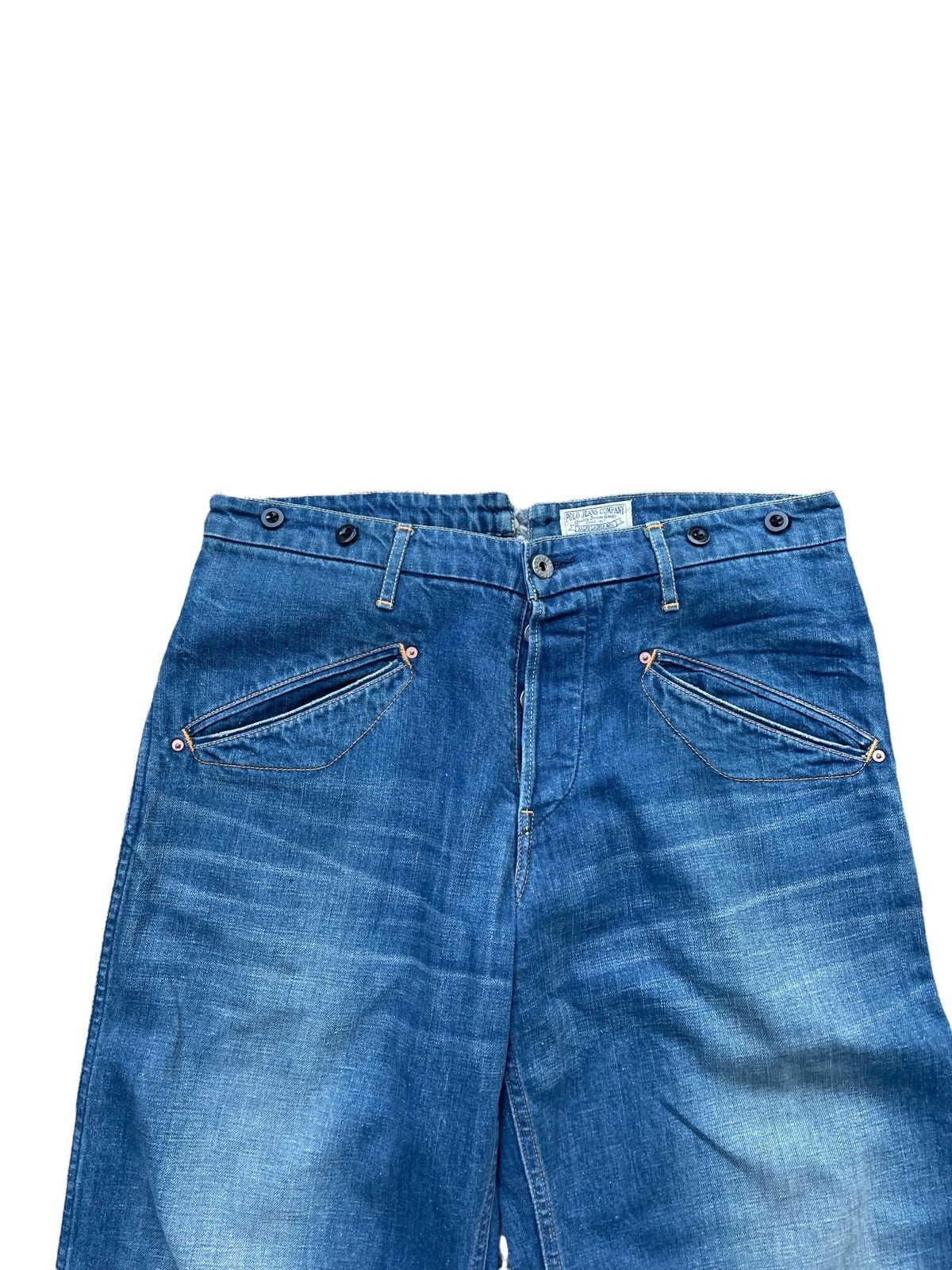 Designer Vintage Polo Jeans Company Denim Size US 34 / EU 50 - 4 Thumbnail