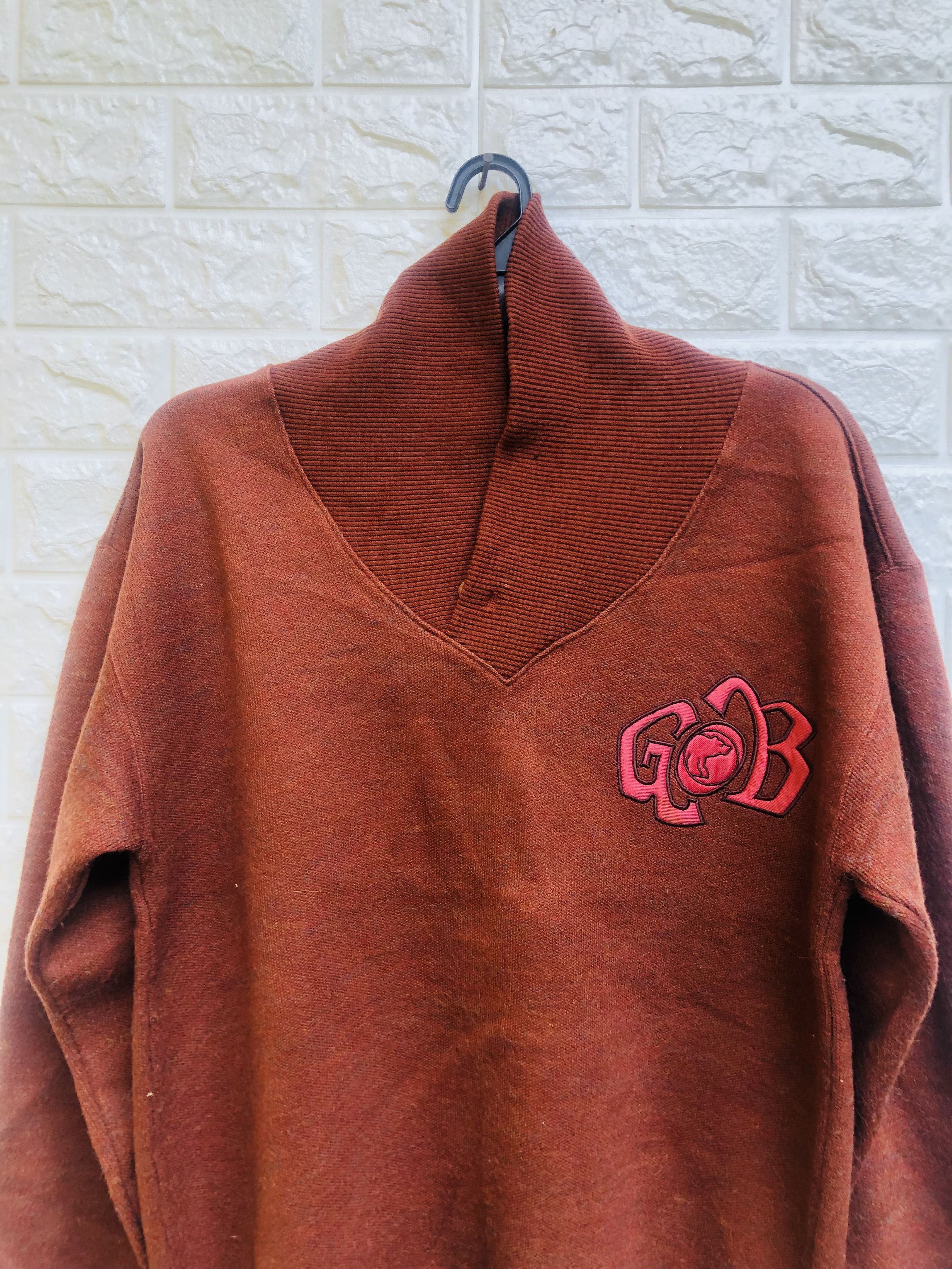 Japanese Brand Vintage Gob Golden Bear Japanese Designer Fashion Style Size US L / EU 52-54 / 3 - 3 Thumbnail
