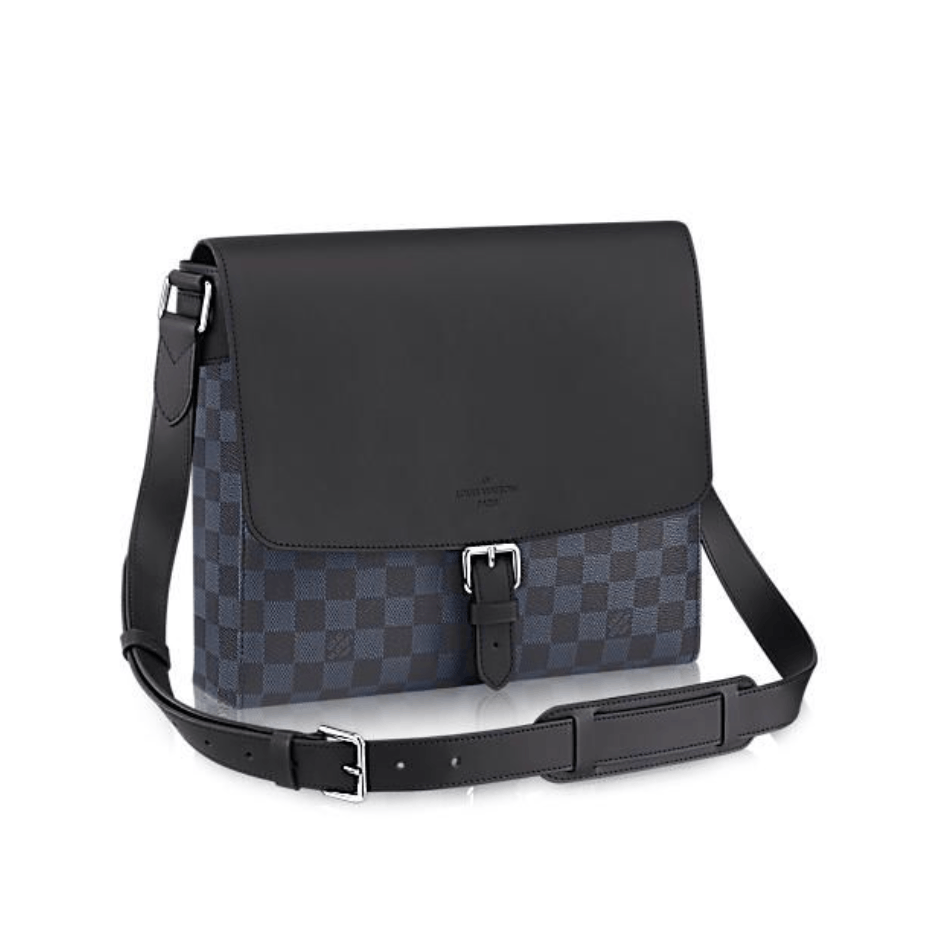 Louis Vuitton - Comet Messenger PM Bag - Leather - Black Borealis - Men - Luxury