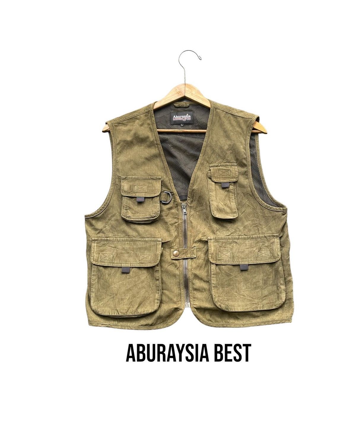 Japanese Brand Aburaysia Vest Size US L / EU 52-54 / 3 - 1 Thumbnail