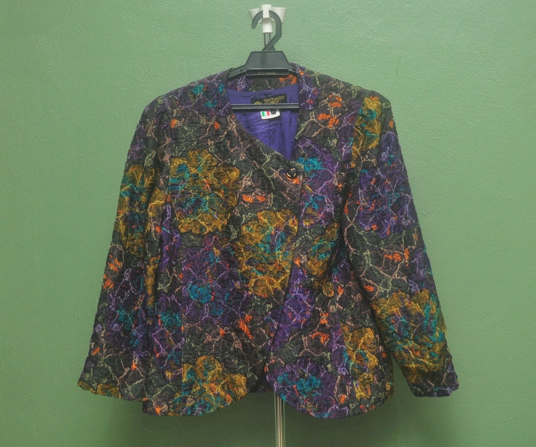 Vintage Hardy Amies Women Japanese Fashion Style Multicolor