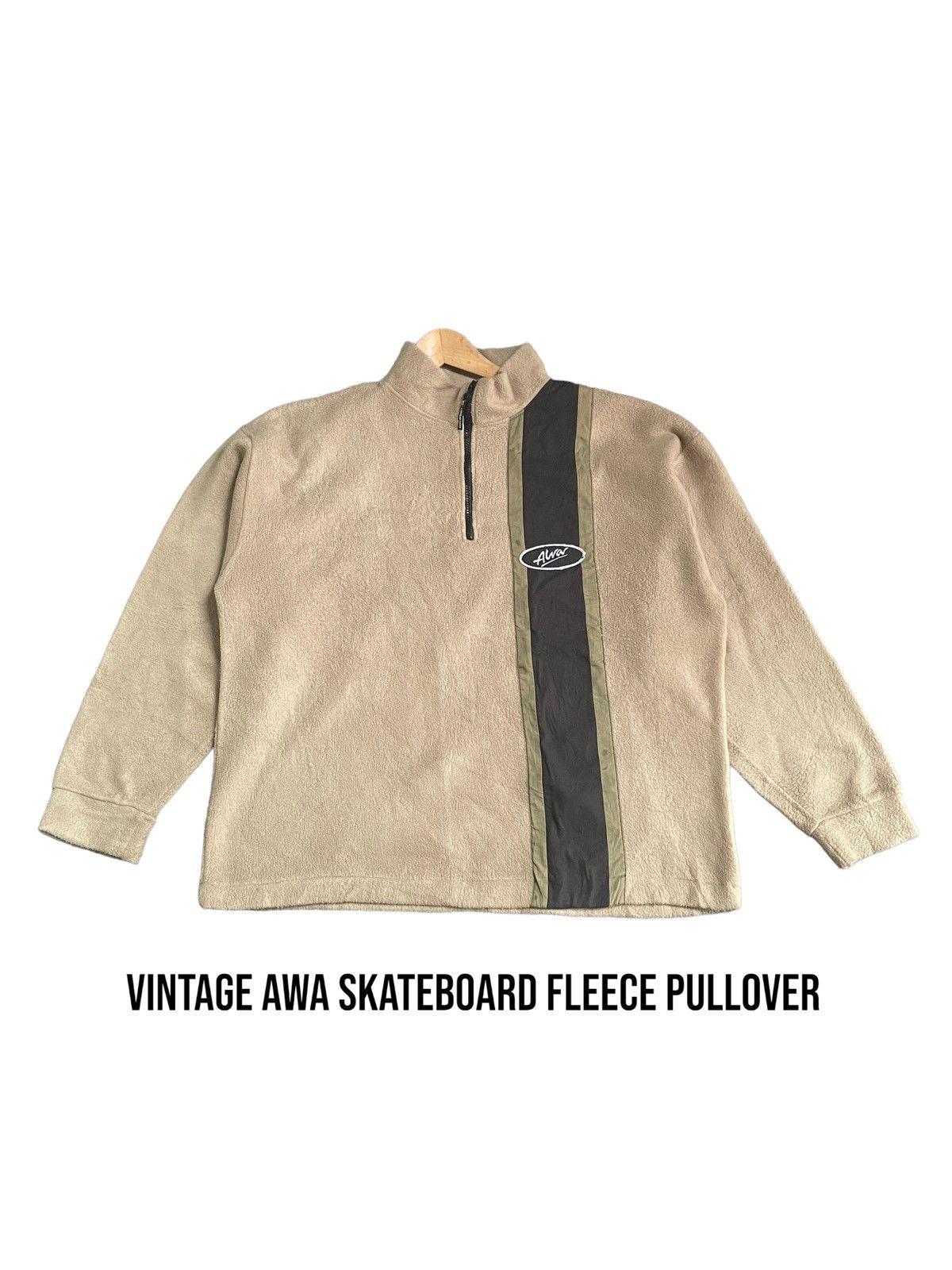 Vintage Vintage Awa Skateboards Canadian Fleece Pullover Size US XL / EU 56 / 4 - 1 Thumbnail