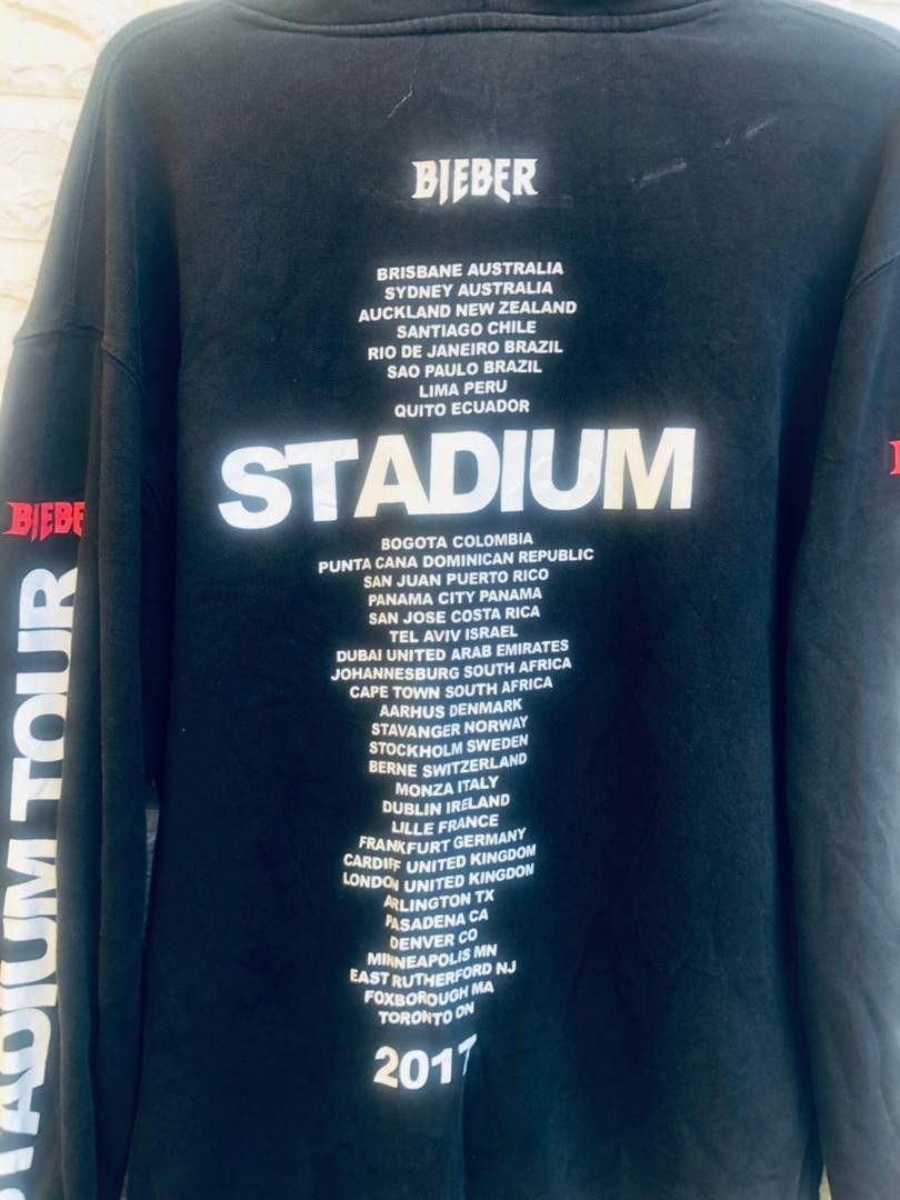 Band Tees × Vintage Vintage Justin Bieber Designer Fashion Style Size US L / EU 52-54 / 3 - 5 Thumbnail