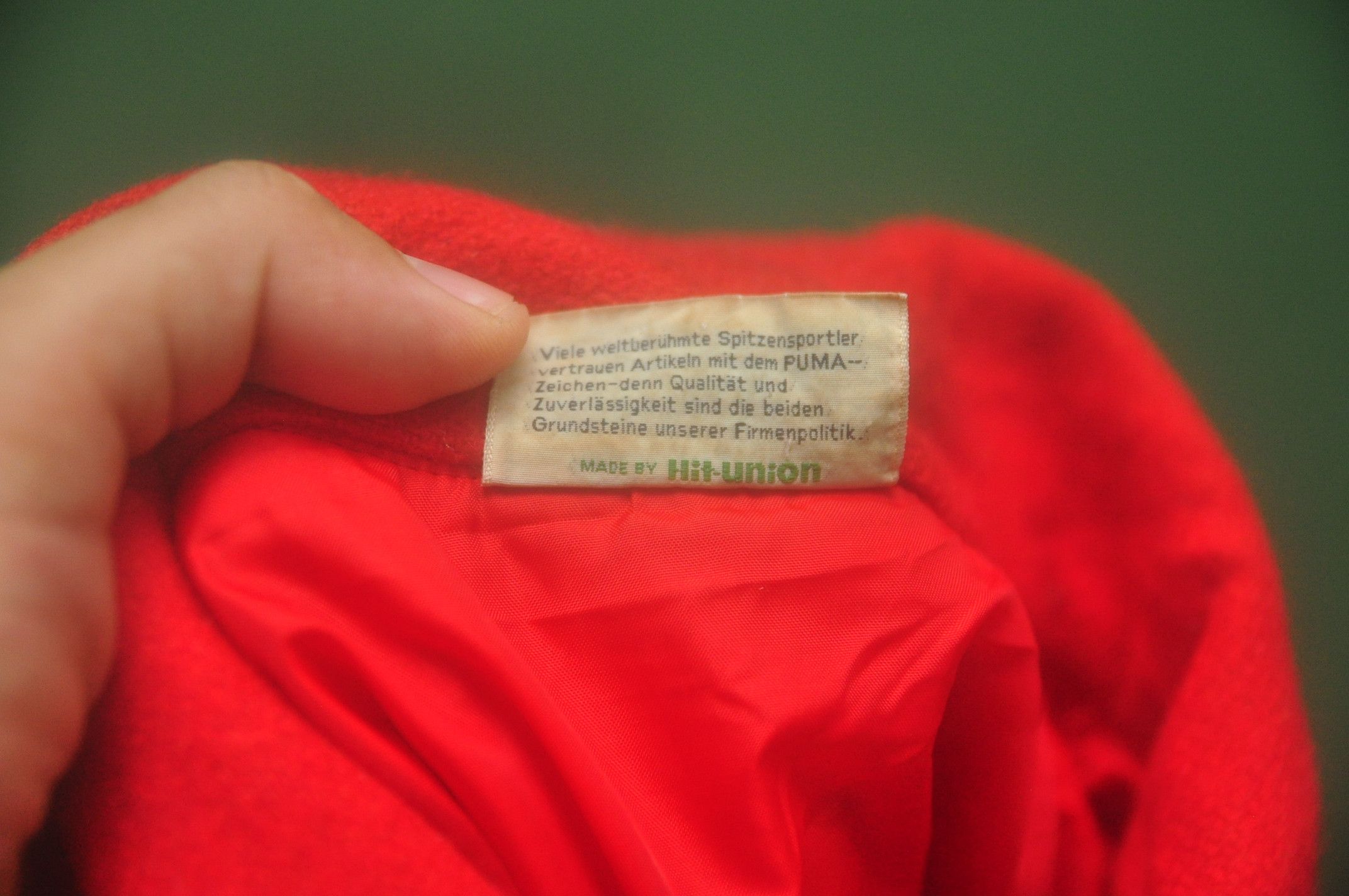 Puma Vintage Puma 80s 90s Red Colour Jacket Travis Scott Style Size US M / EU 48-50 / 2 - 8 Thumbnail