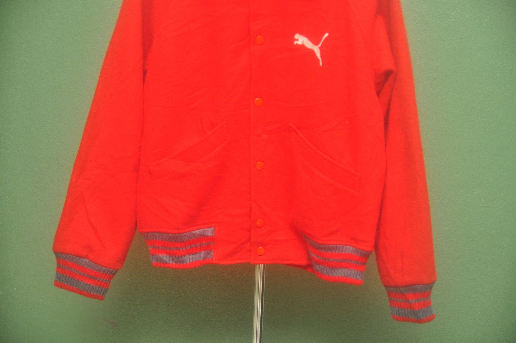 Puma Vintage Puma 80s 90s Red Colour Jacket Travis Scott Style Size US M / EU 48-50 / 2 - 4 Thumbnail