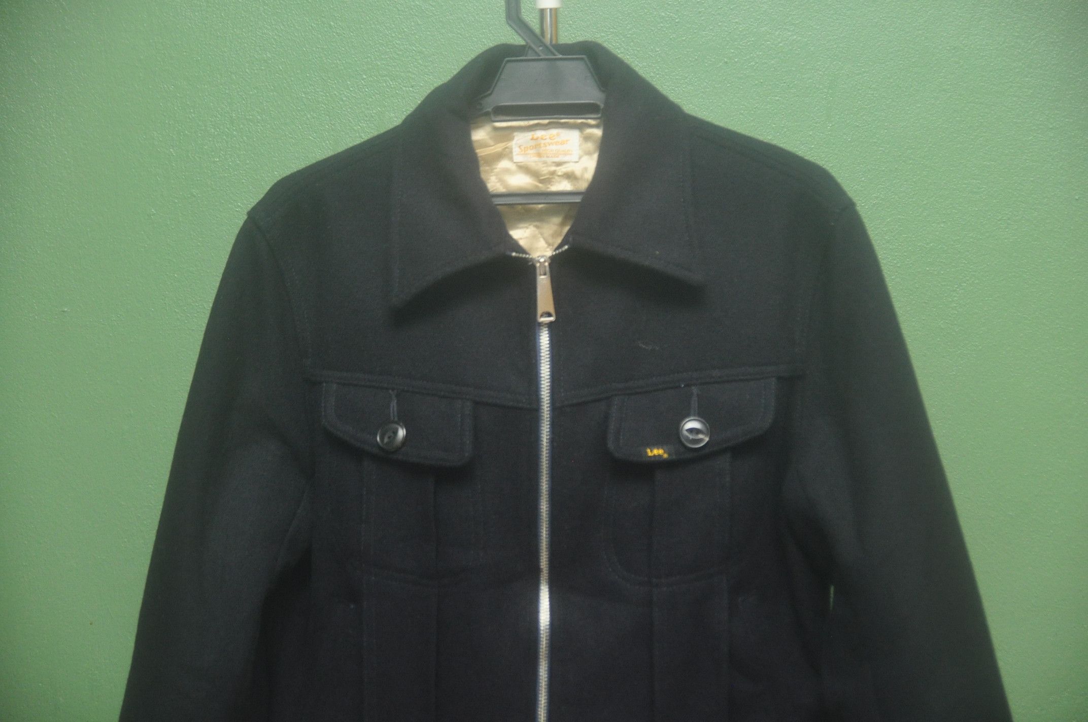 Japanese Brand × Lee Lee Military Navyu Blue Jacket Travis Scott Fashion Style Size US L / EU 52-54 / 3 - 5 Thumbnail