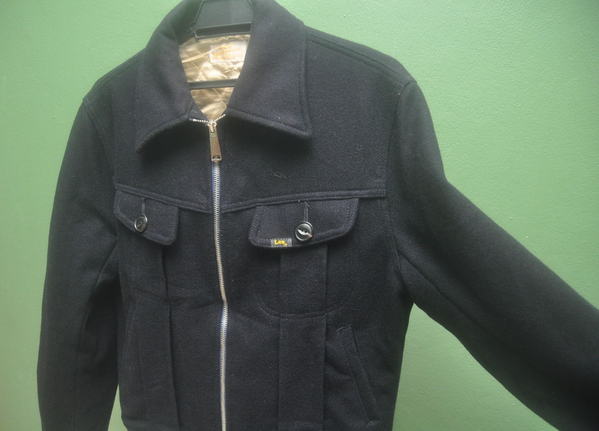 Japanese Brand × Lee Lee Military Navyu Blue Jacket Travis Scott Fashion Style Size US L / EU 52-54 / 3 - 4 Thumbnail