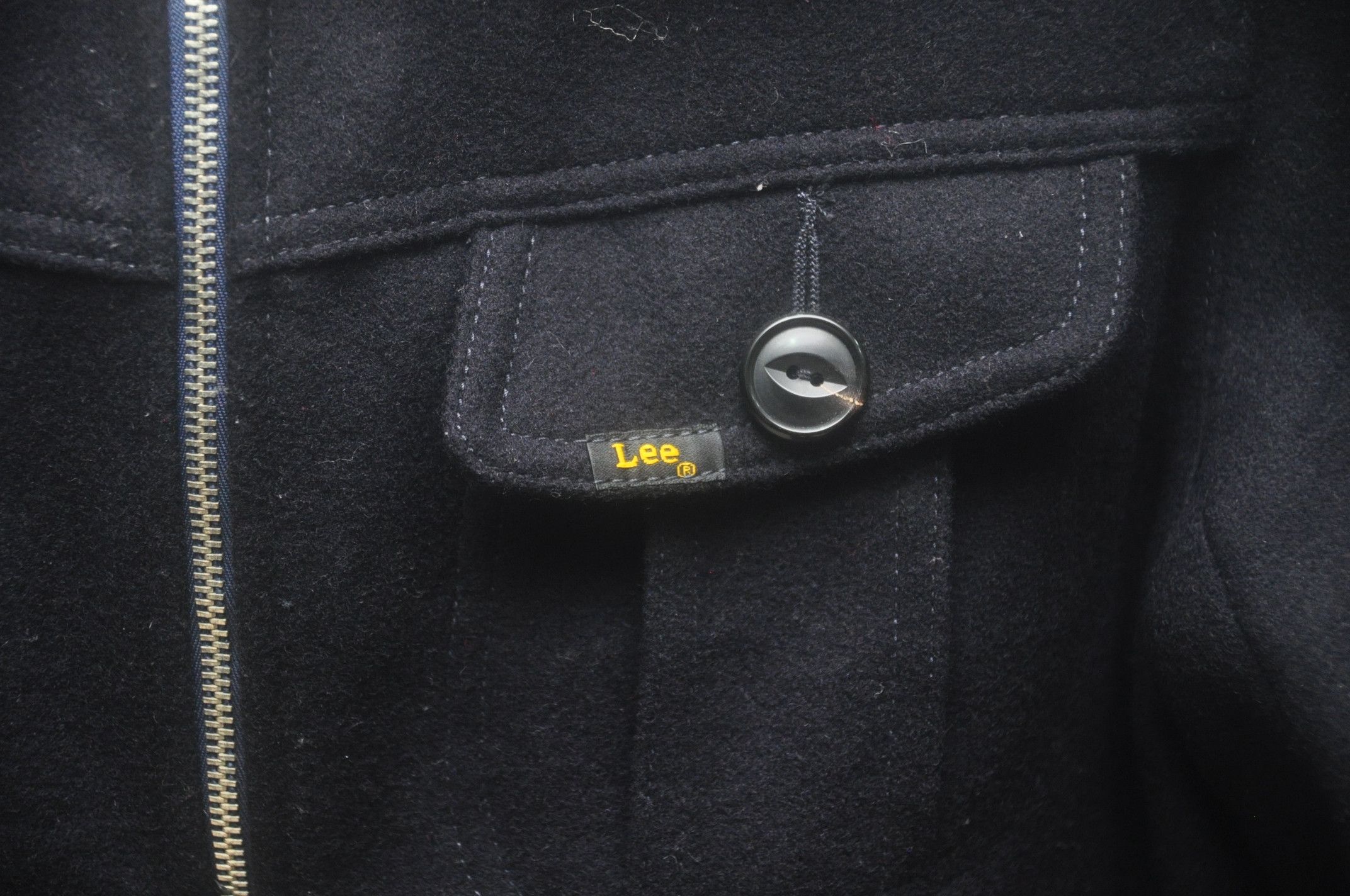 Japanese Brand × Lee Lee Military Navyu Blue Jacket Travis Scott Fashion Style Size US L / EU 52-54 / 3 - 7 Thumbnail