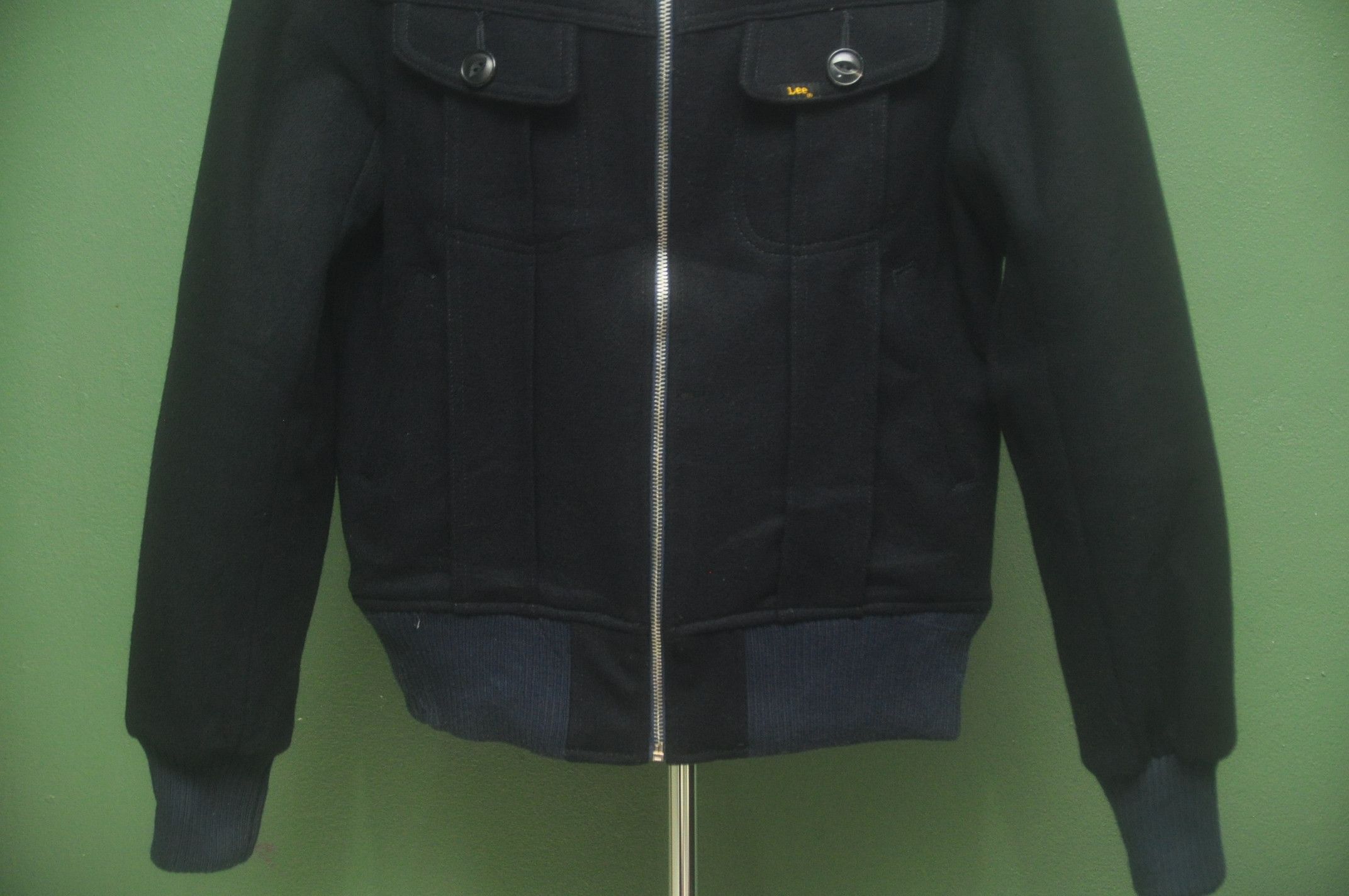 Japanese Brand × Lee Lee Military Navyu Blue Jacket Travis Scott Fashion Style Size US L / EU 52-54 / 3 - 6 Thumbnail