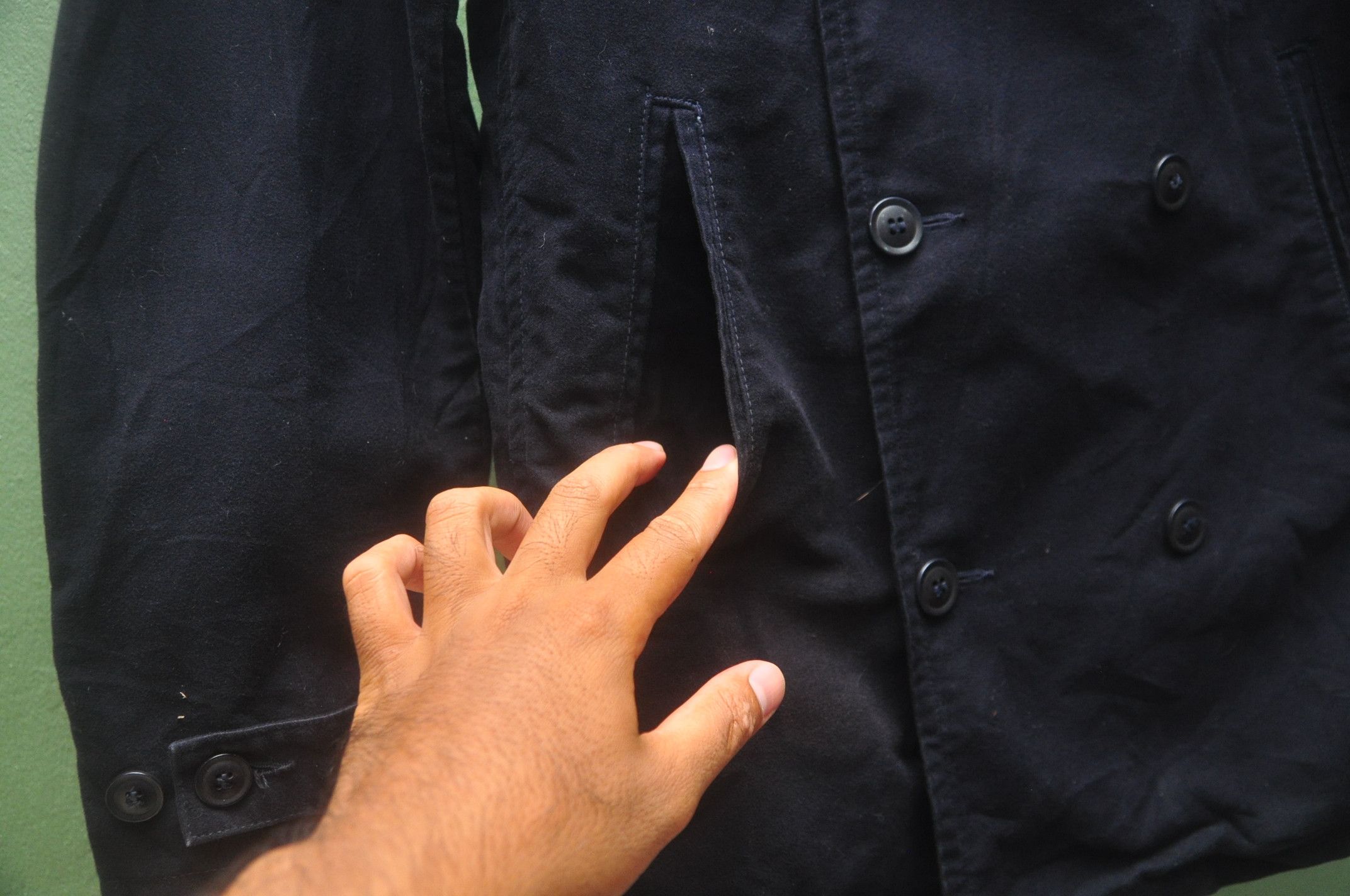 Designer × Japanese Brand × Vintage Journal Standard Distressed Black Colour Japanese Style Size US L / EU 52-54 / 3 - 6 Thumbnail