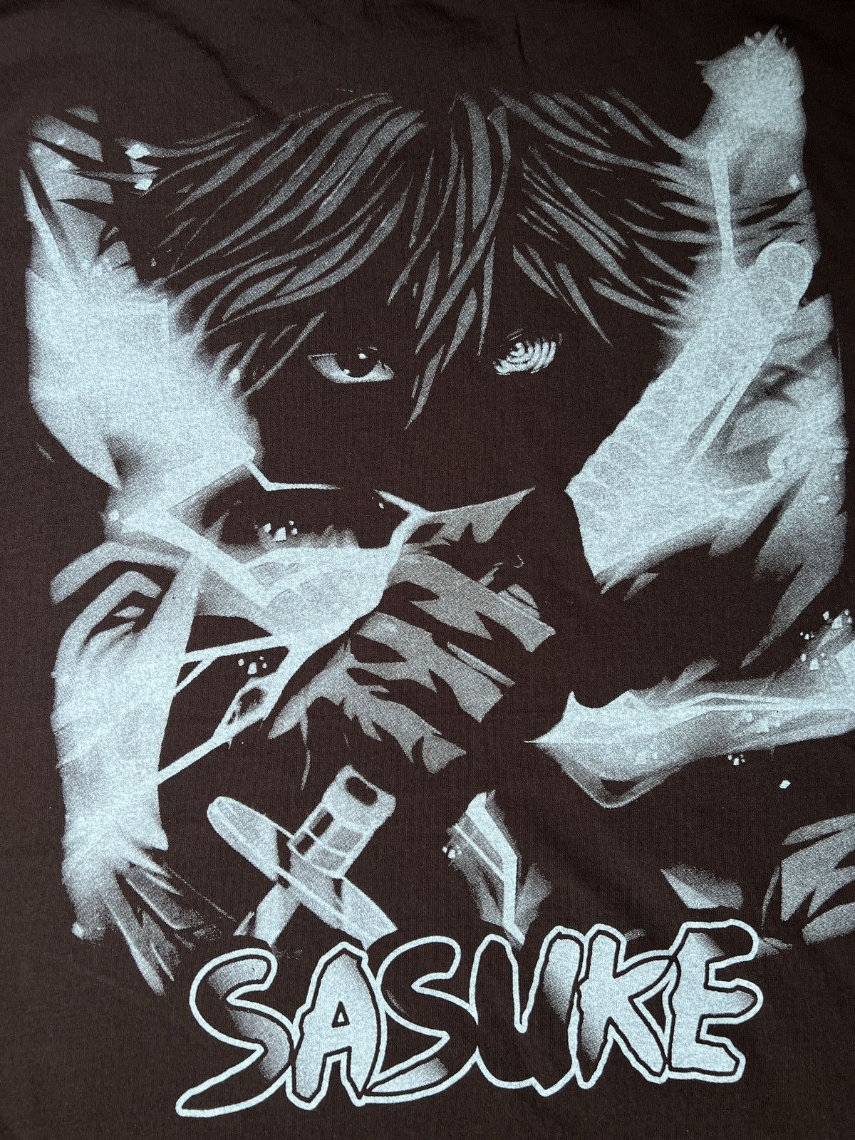 Anime Bootleg uchiha sasuke anime naruto vintage t-shirts Size US XL / EU 56 / 4 - 6 Thumbnail