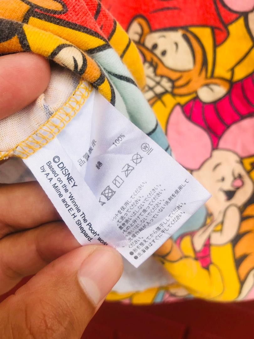 Vintage Vintage Pooh Disney Japanese Designer Fashion Style Size US M / EU 48-50 / 2 - 6 Thumbnail