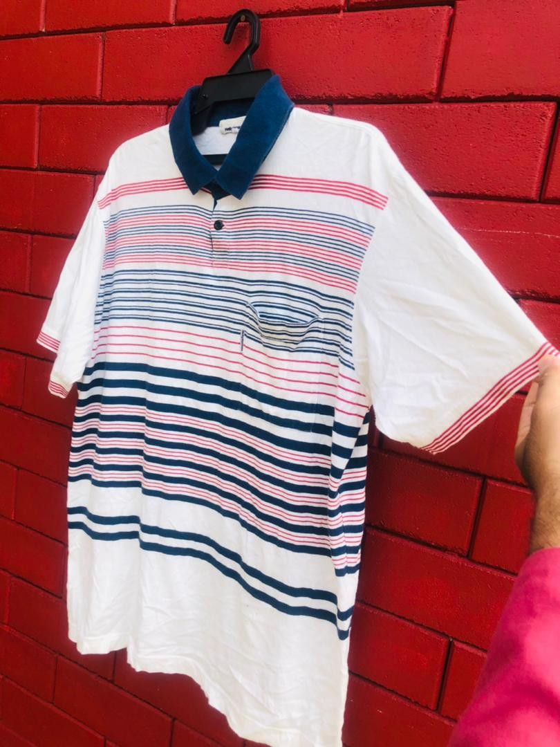 Japanese Brand × Vintage Vintage Helly Hanson Stripes Japan Designer Fashion Size US L / EU 52-54 / 3 - 5 Thumbnail