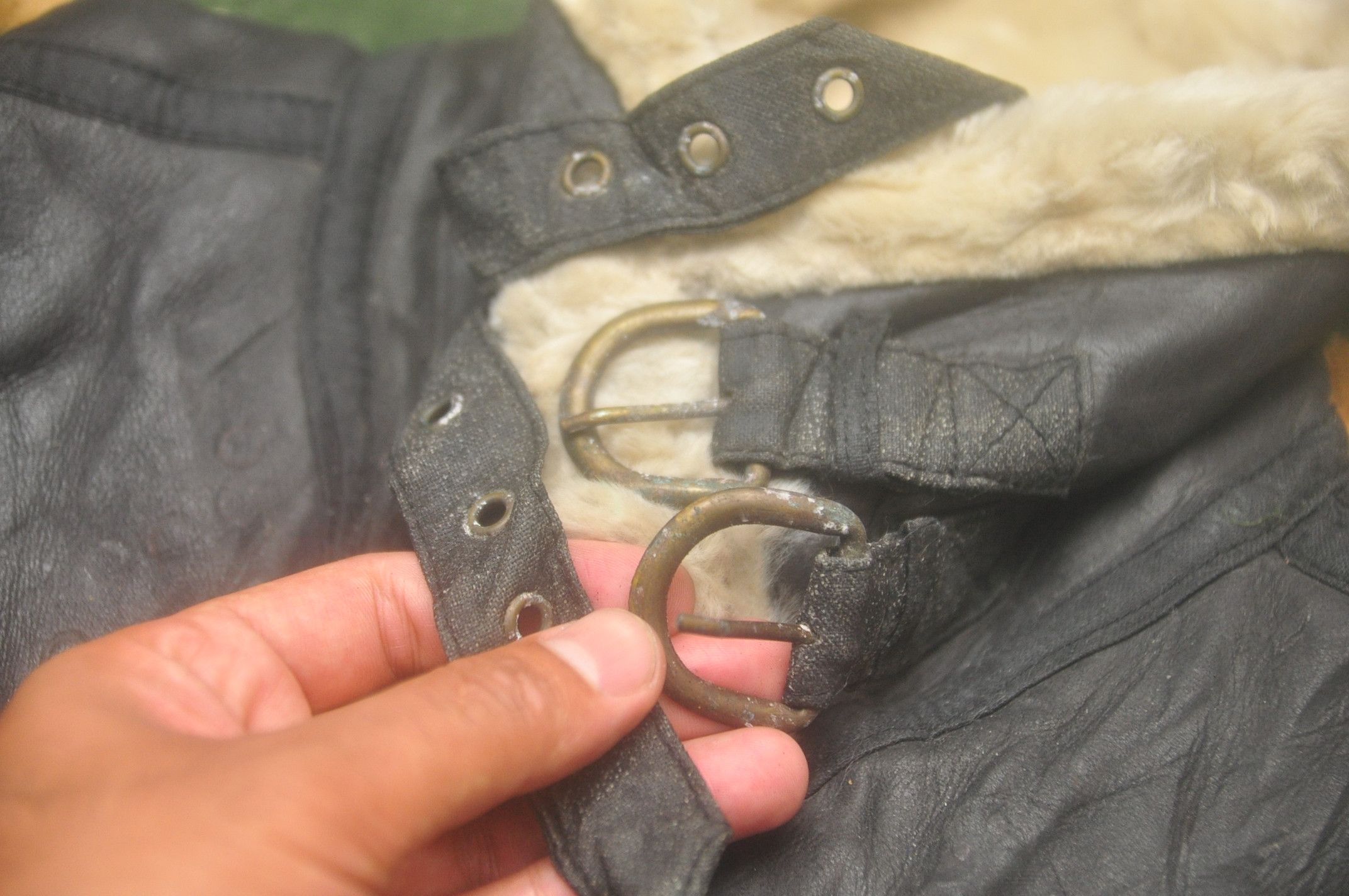 Designer × Hugo Boss × Japanese Brand Vintage BOSS Cafe Suntory Leather Jacket Travis Scott Style Size US L / EU 52-54 / 3 - 12 Thumbnail