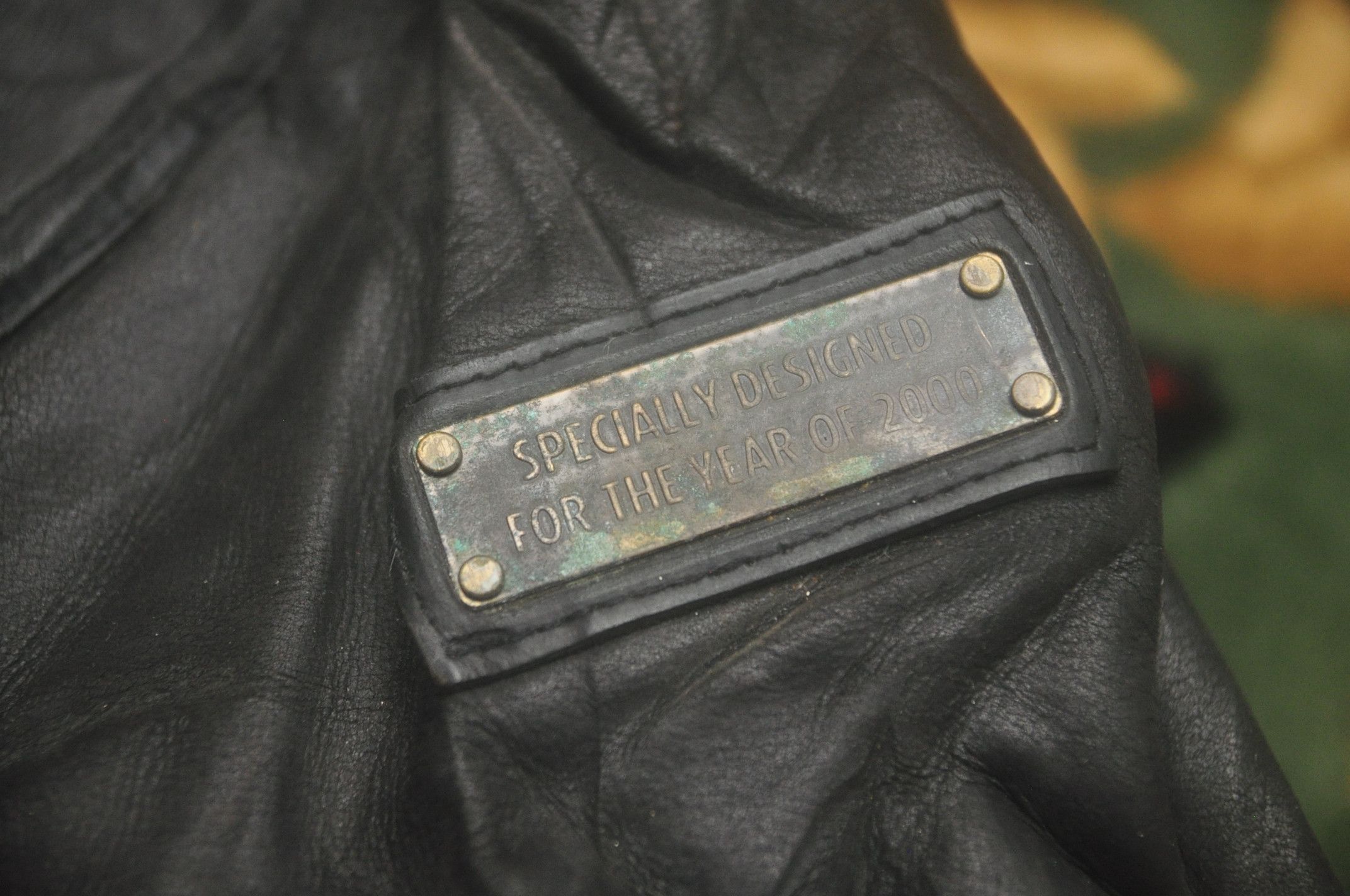Designer × Hugo Boss × Japanese Brand Vintage BOSS Cafe Suntory Leather Jacket Travis Scott Style Size US L / EU 52-54 / 3 - 9 Thumbnail