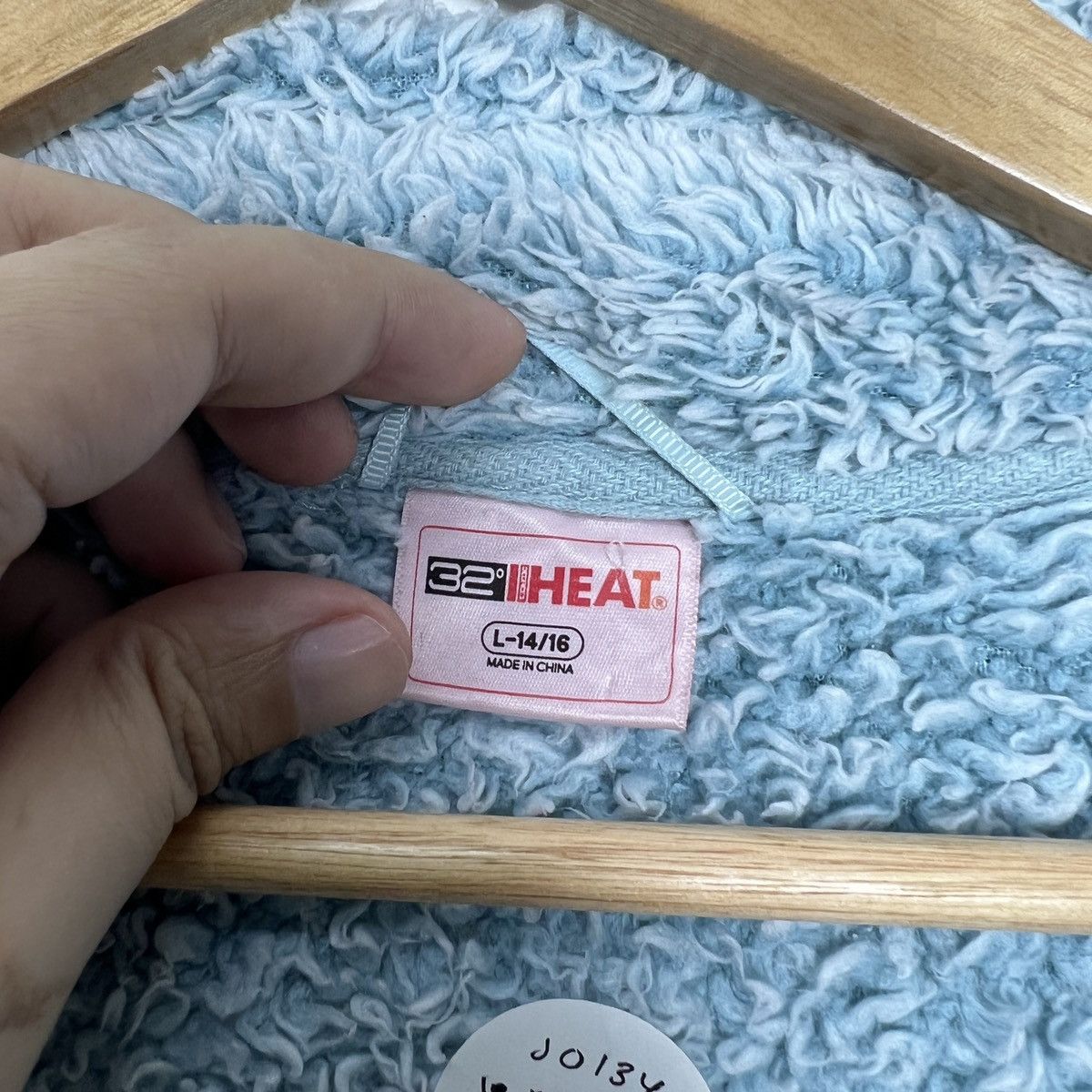 Japanese Brand Vintage Light Blue Sherpa Jacket Size S / US 4 / IT 40 - 7 Thumbnail
