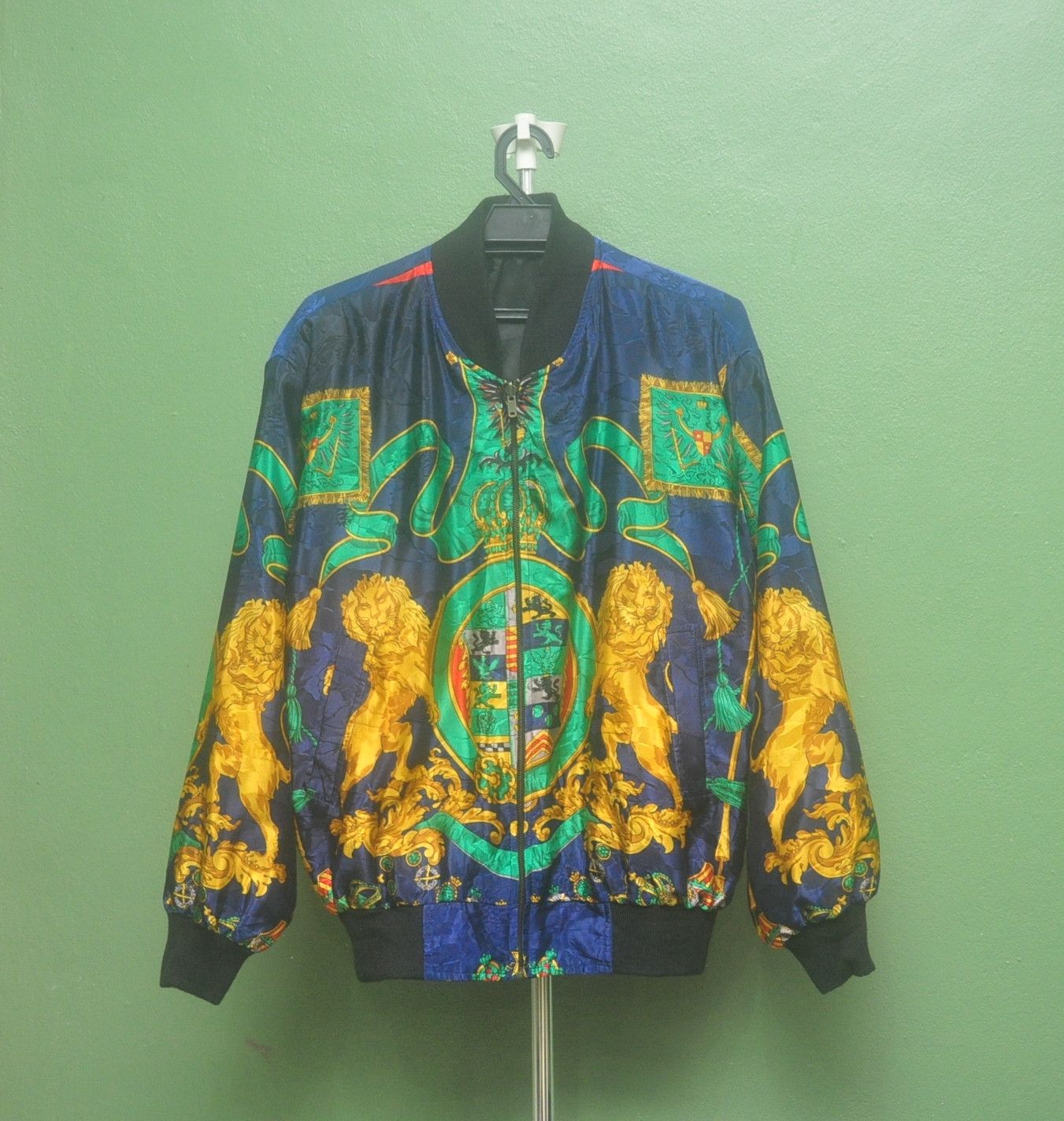 Designer × Japanese Brand Vintage Japan Fullprint Design Travis Scott Versace Style Size US L / EU 52-54 / 3 - 1 Thumbnail