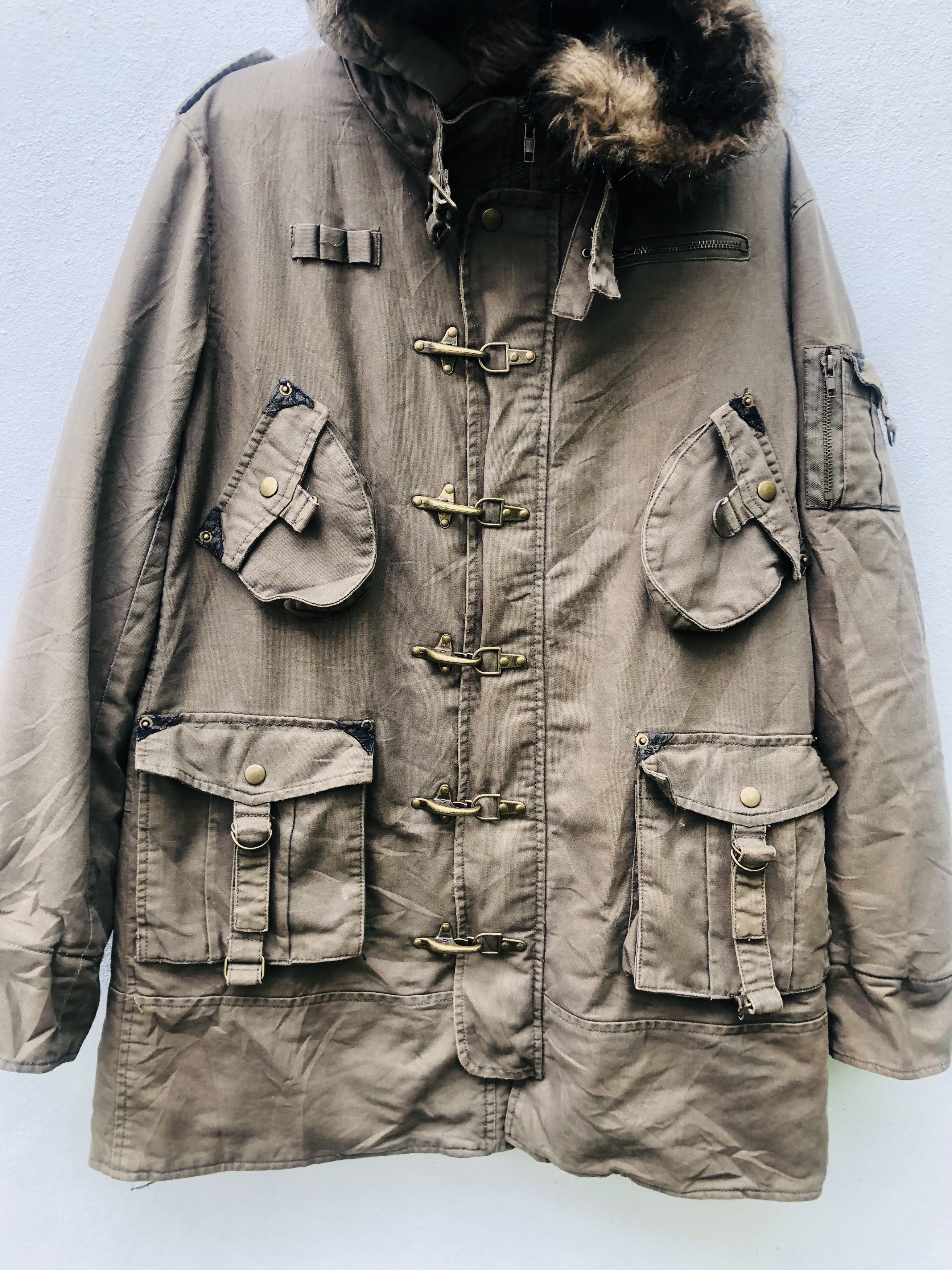 Japanese Brand Vintage Pocket Japanese Military Designer Fashion Style Size US L / EU 52-54 / 3 - 3 Thumbnail