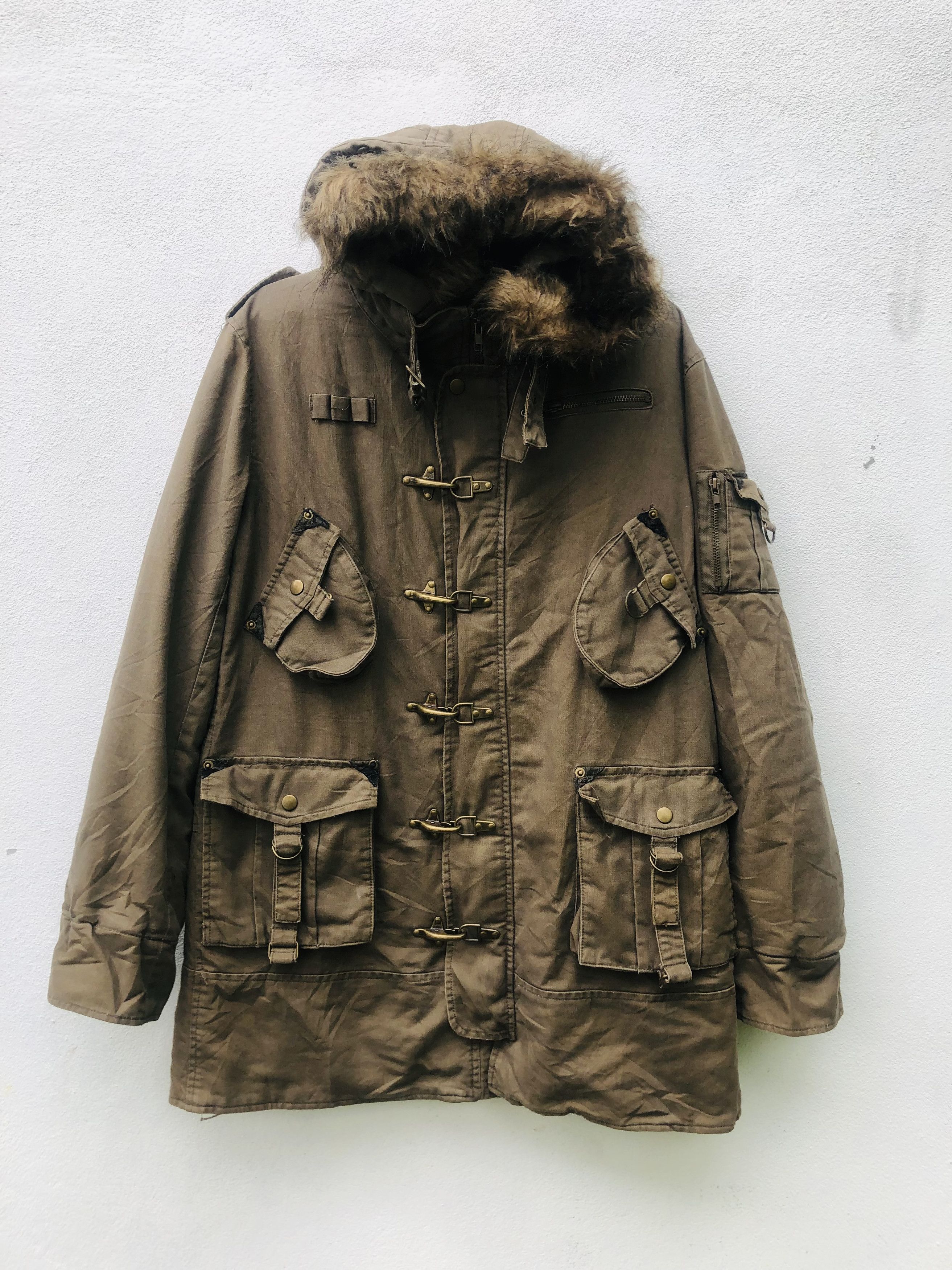 Japanese Brand Vintage Pocket Japanese Military Designer Fashion Style Size US L / EU 52-54 / 3 - 1 Thumbnail