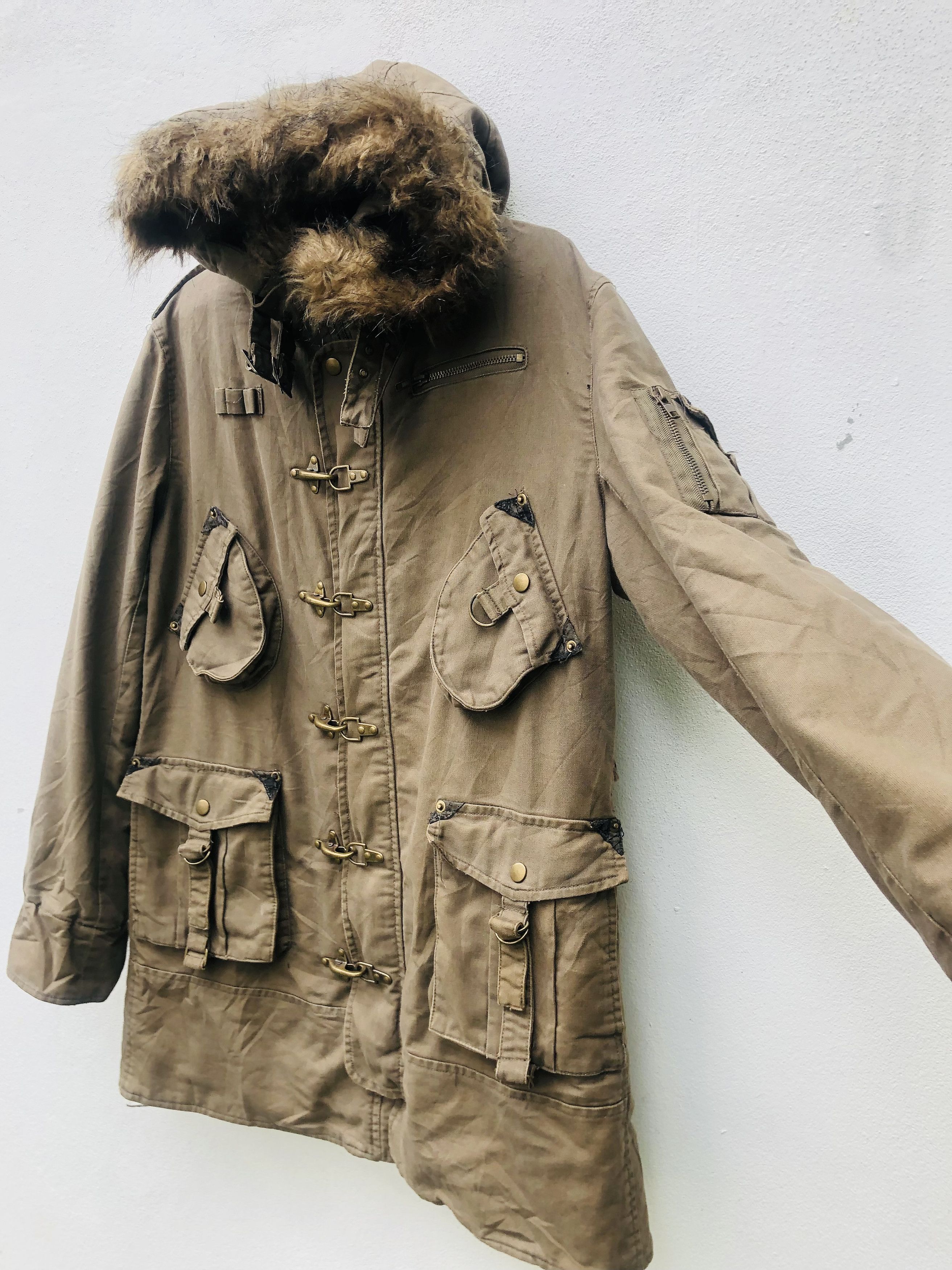 Japanese Brand Vintage Pocket Japanese Military Designer Fashion Style Size US L / EU 52-54 / 3 - 4 Thumbnail