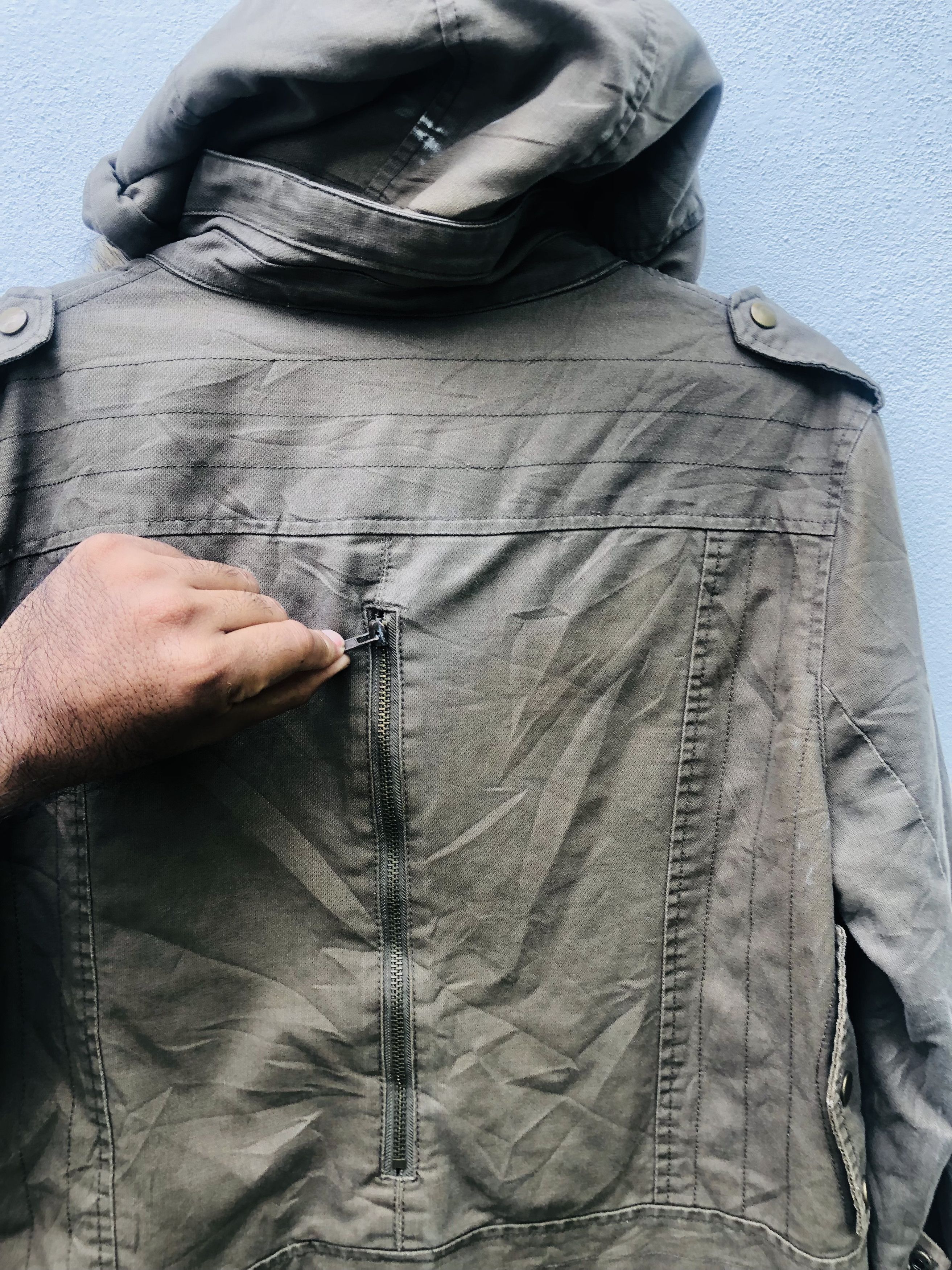 Japanese Brand Vintage Pocket Japanese Military Designer Fashion Style Size US L / EU 52-54 / 3 - 9 Thumbnail