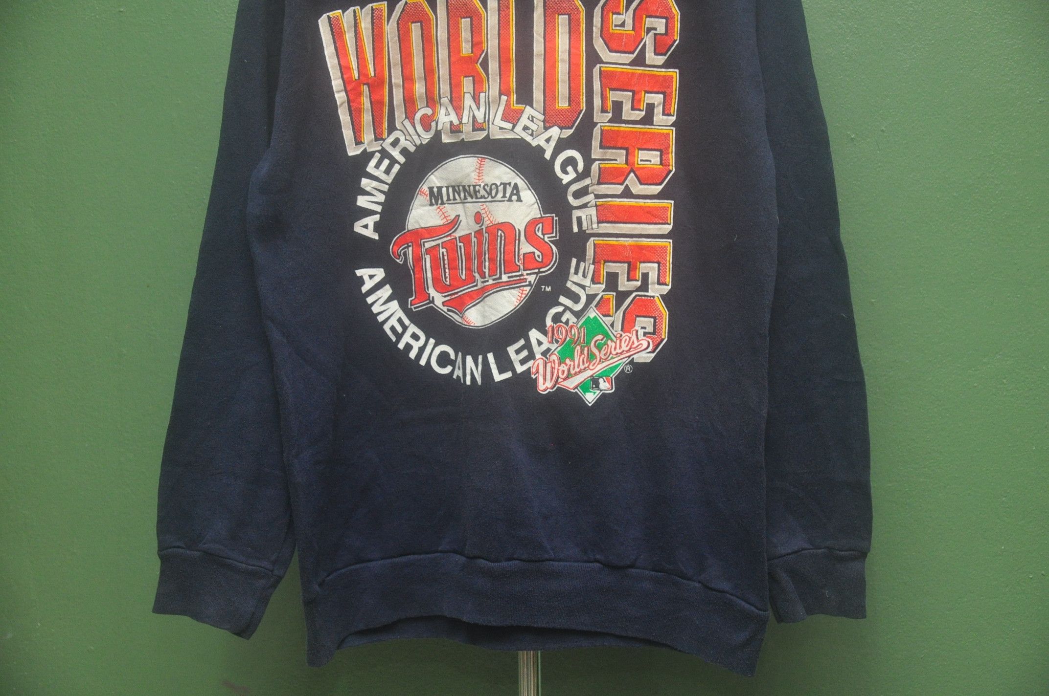 Japanese Brand × Vintage Vintage Twins Minnesota American League World Series Size US L / EU 52-54 / 3 - 5 Thumbnail