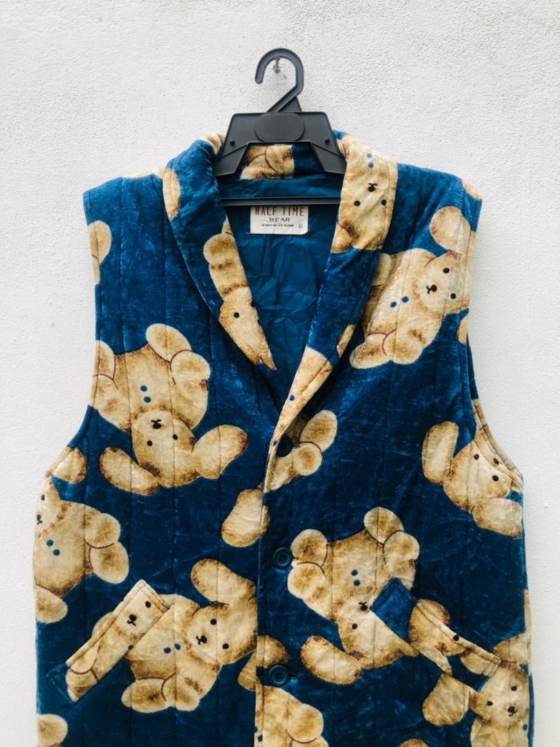 Japanese Brand × Vintage Vintage Half Time Japanese Vest Fashion Style Size L / US 10 / IT 46 - 3 Thumbnail