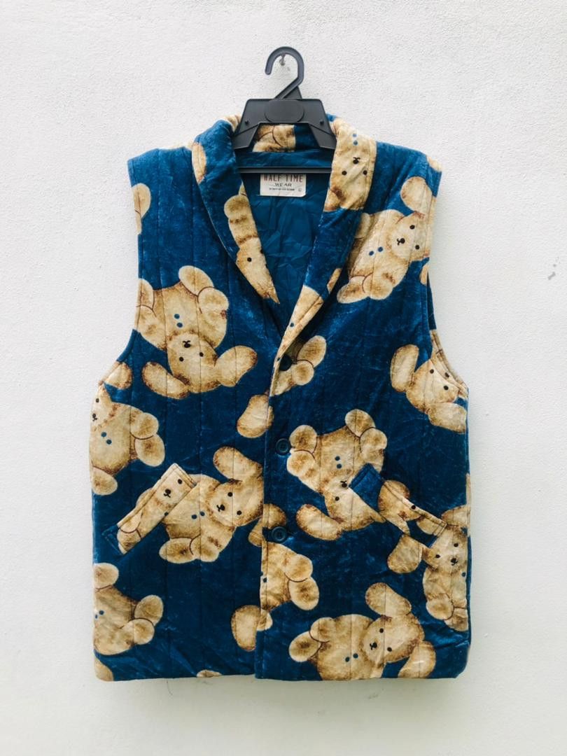 Japanese Brand × Vintage Vintage Half Time Japanese Vest Fashion Style Size L / US 10 / IT 46 - 1 Thumbnail
