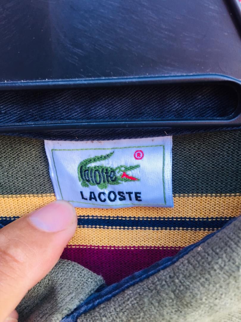 Japanese Brand × Lacoste × Vintage Vintage Lacoste Travis Scott Fashion Style Long Sleeve Size US M / EU 48-50 / 2 - 6 Thumbnail