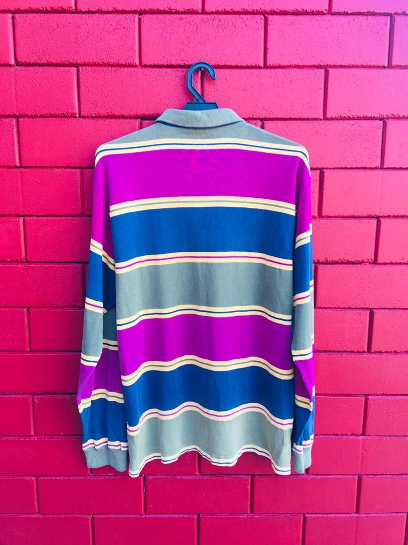 Japanese Brand × Lacoste × Vintage Vintage Lacoste Travis Scott Fashion Style Long Sleeve Size US M / EU 48-50 / 2 - 2 Thumbnail